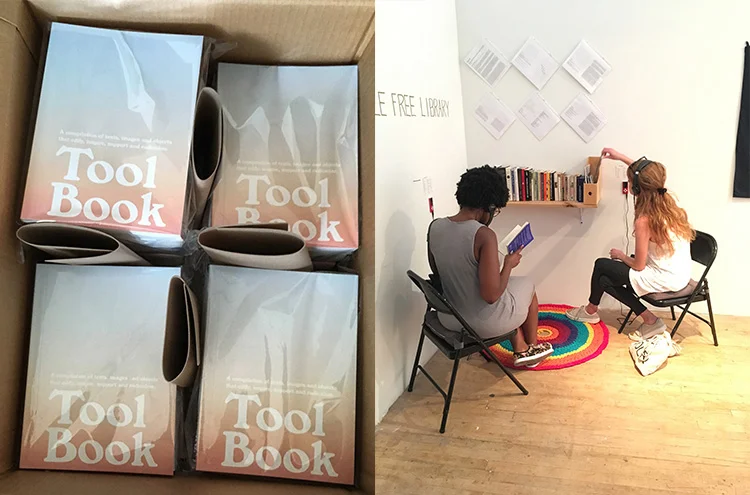 Tool Book and Tool Book Little Free Library and Listening Station, 2017