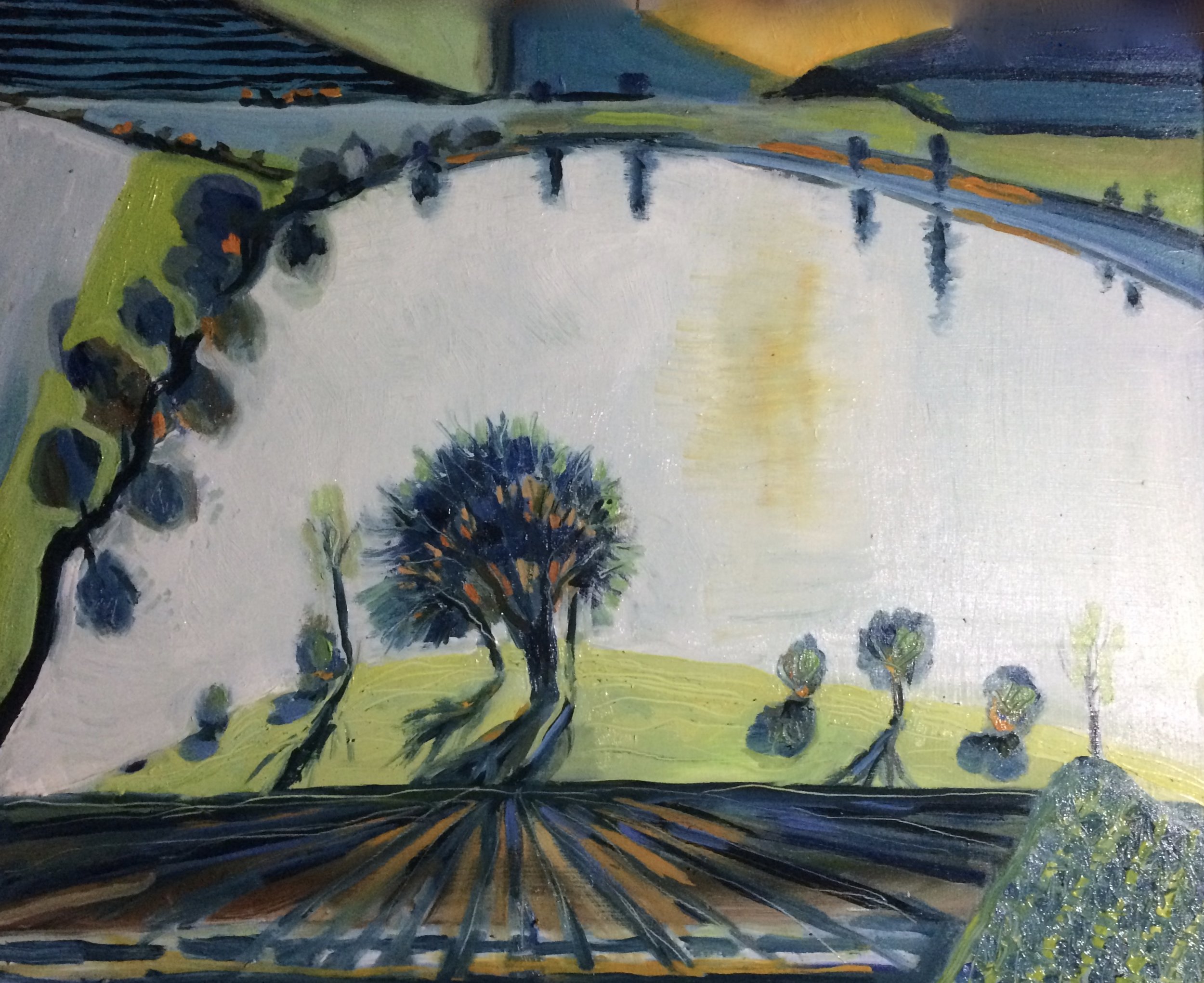 Copy of a part of Wayne Thibault painting $250