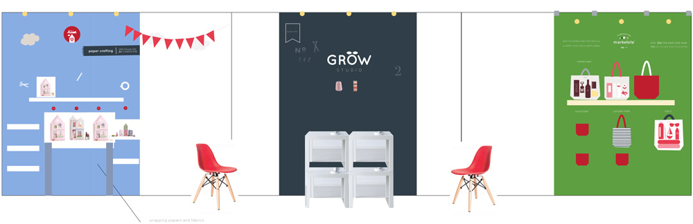 design for national trade shows: Display