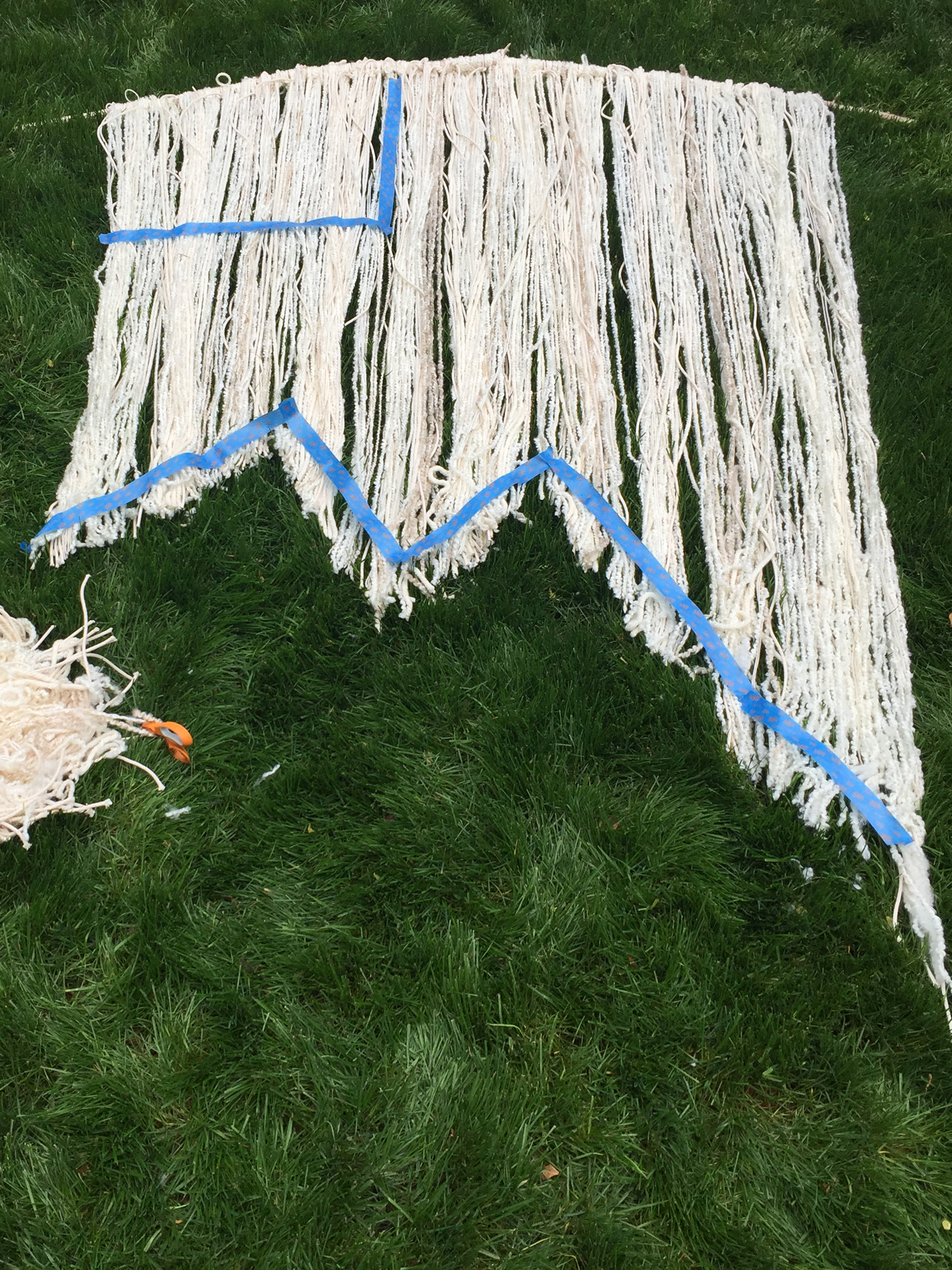 DIY Yarn Flag Tapestry — Every Little Thread