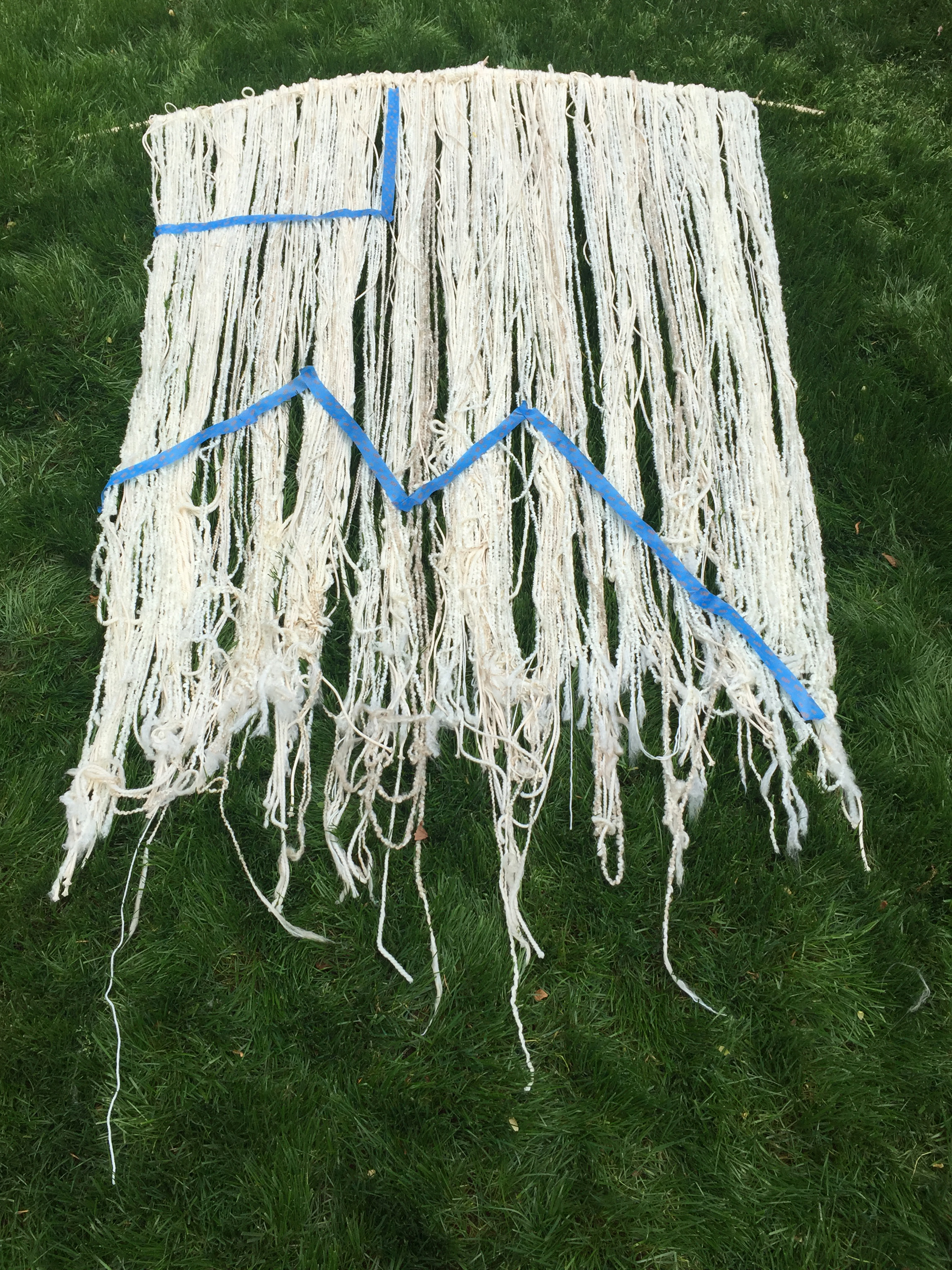 DIY Yarn Flag Tapestry — Every Little Thread