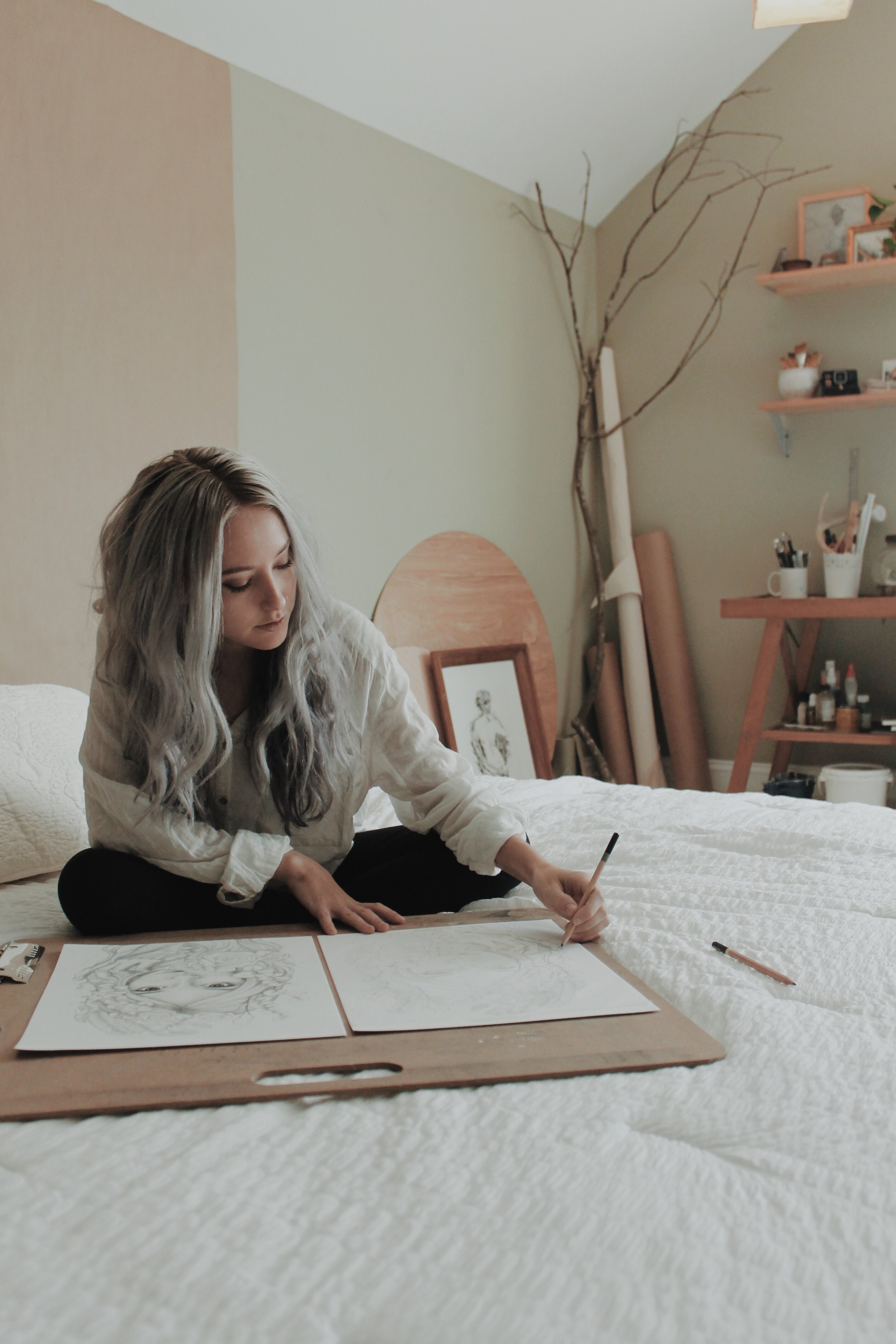 Any advice for young artists? Don't forget to take a step back, don't fear taking a break from a project, come back with a new perspective, & turn to other artists you respect for input. I hope you never find yourself at a point where you’re completely satisfied with your art, because that will be the sad day you stop growing. 