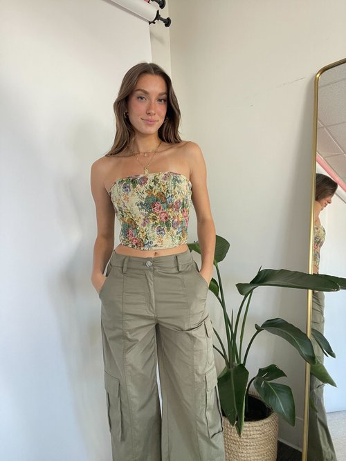 5 Ways to Style the Wilma Floral Tapestry Corset for Fall — Every