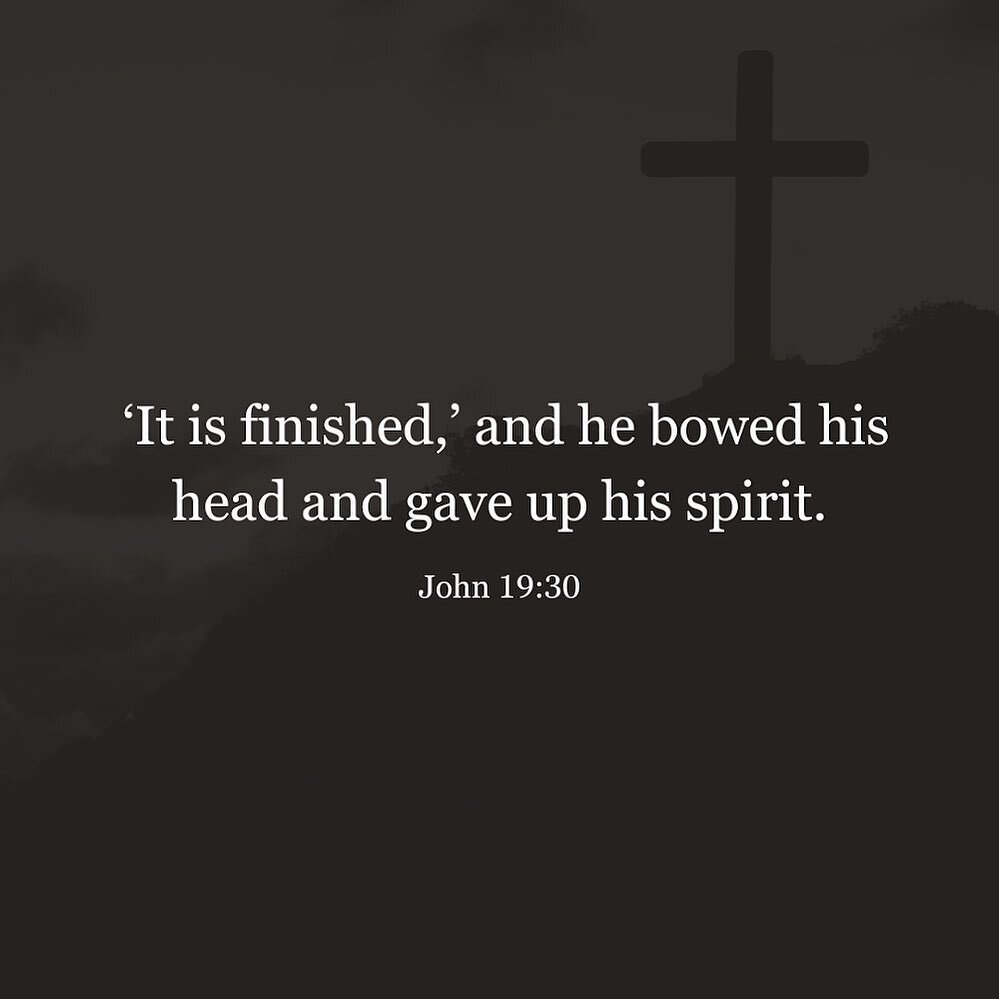 When Jesus had received the sour wine, he said, &ldquo;It is finished,&rdquo; and he bowed his head and gave up his spirit.
John 19:30 

.⁠
Join us for Easter Sunday at 9:00am.⁠
.⁠
.⁠
.⁠
.⁠
.⁠
#jesuschrist #irvingparkchicago #chicago #localchurch #go