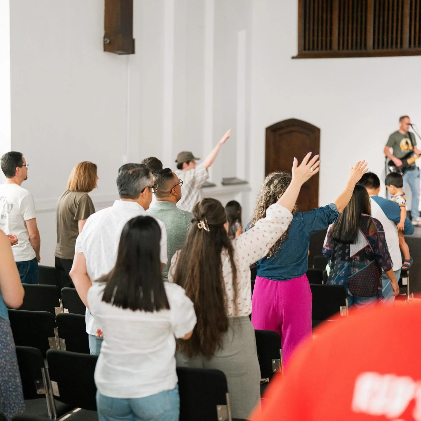 Come worship Jesus with us! He is the only one worthy of our praise and devotion. 

.
Service starts at 10am and Pre-service Prayer is at 9:15am by the Coffee Bar.