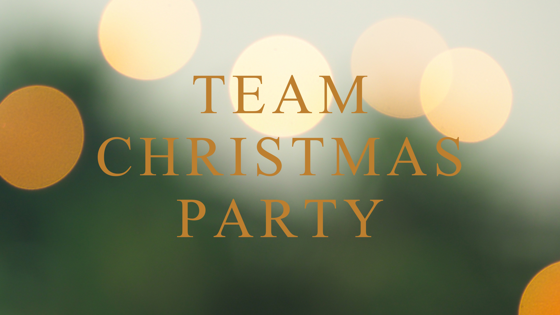 Team Christmas Party