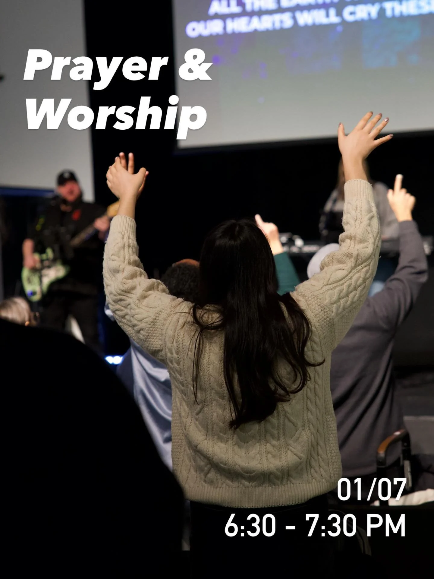 Come pray with us this Wednesday as we start the year expectant and ready to see more of God&rsquo;s plans unfolding in our church, city, nation and beyond!

.
Doors open at 6:00 PM