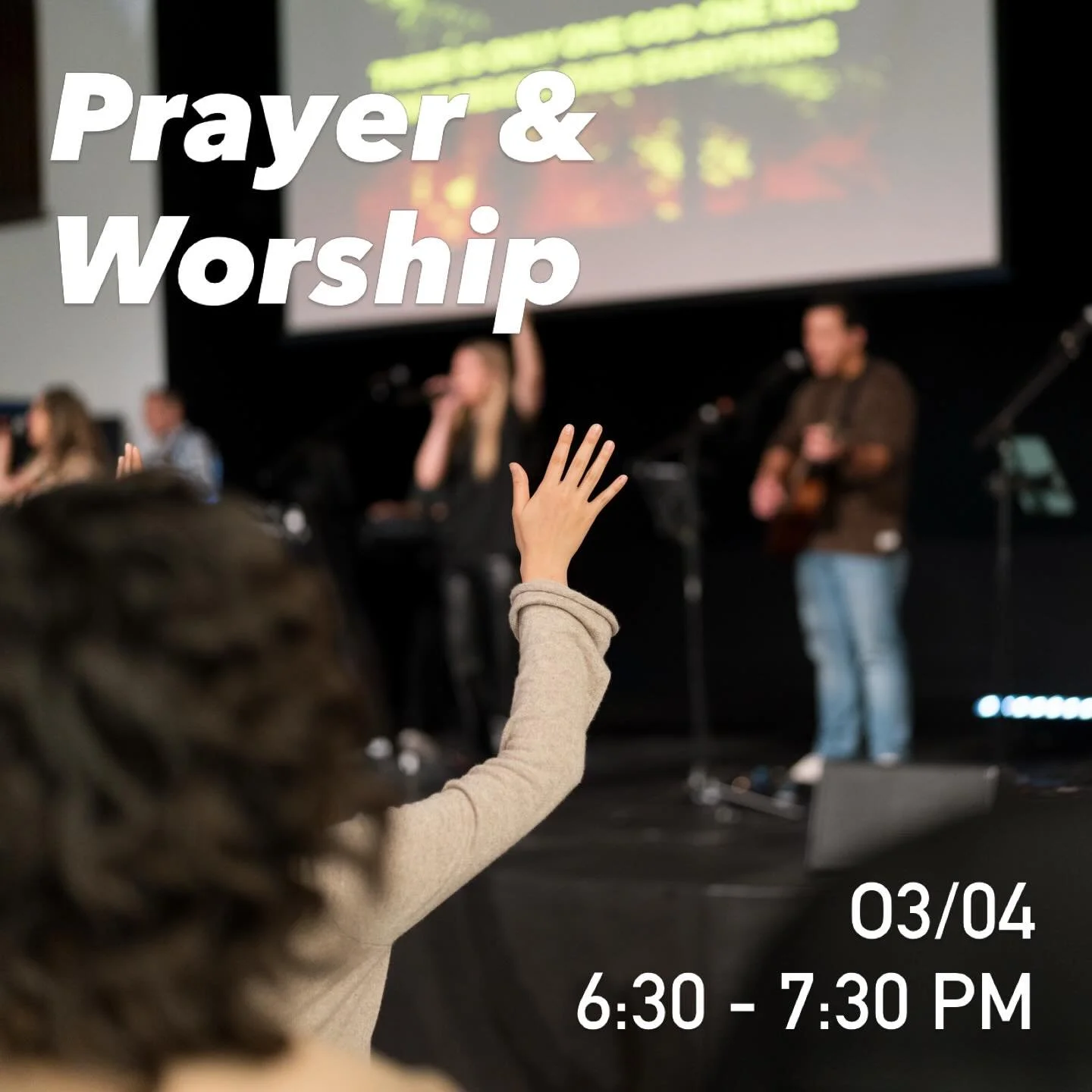 Join us tomorrow as we pray and worship together full of expectation for all that God can and will do! 

.
Doors open at 6:00 PM