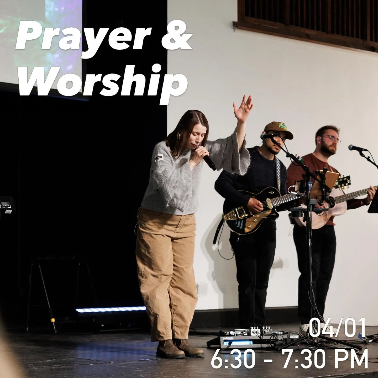 Join us tomorrow evening as we seek God, lift up our community, and stand in faith for what He wants to do in and through us! 

.
Doors open at 6:00 PM