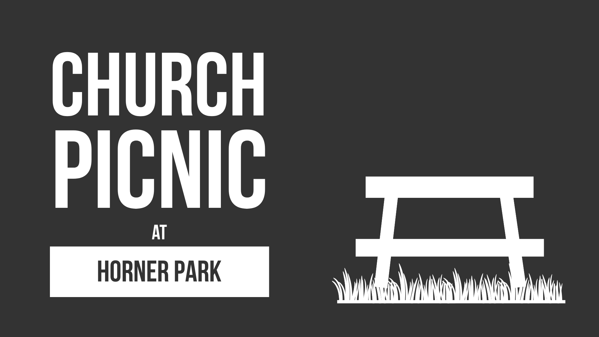 Church Picnic at Horner Park