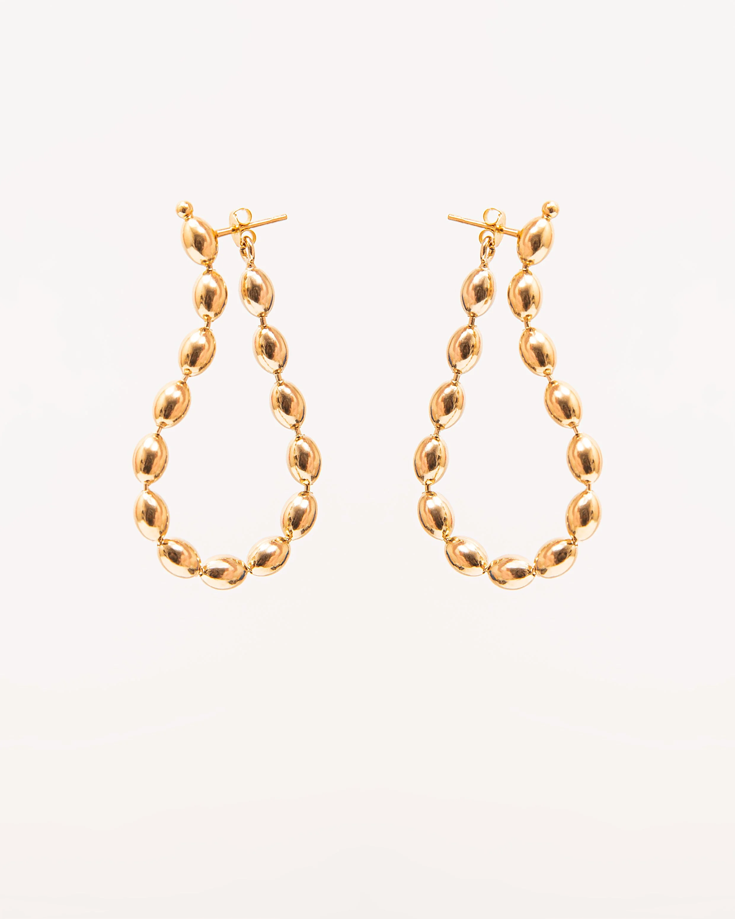 Bold loop earrings