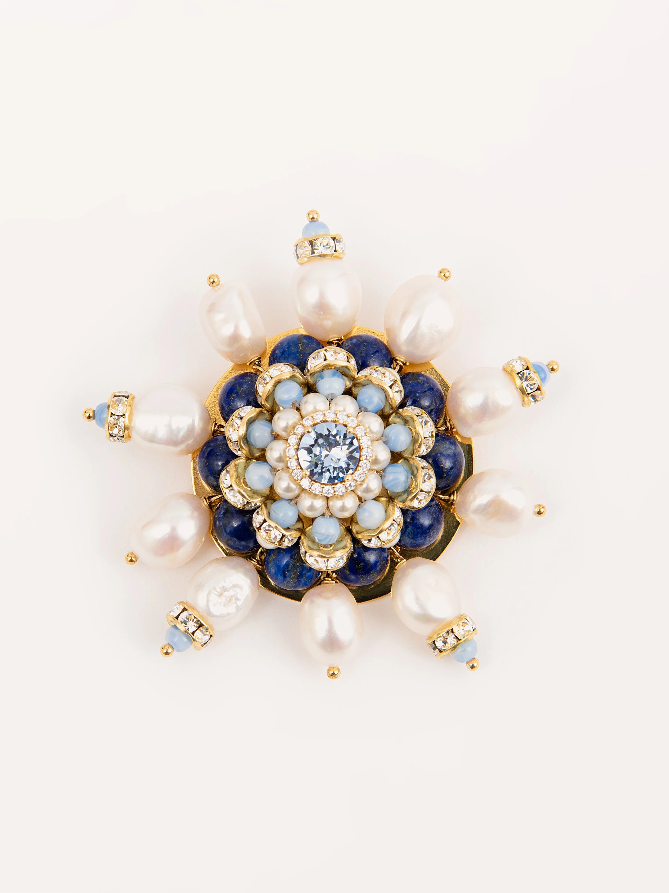 Garden Of Morvi brooch