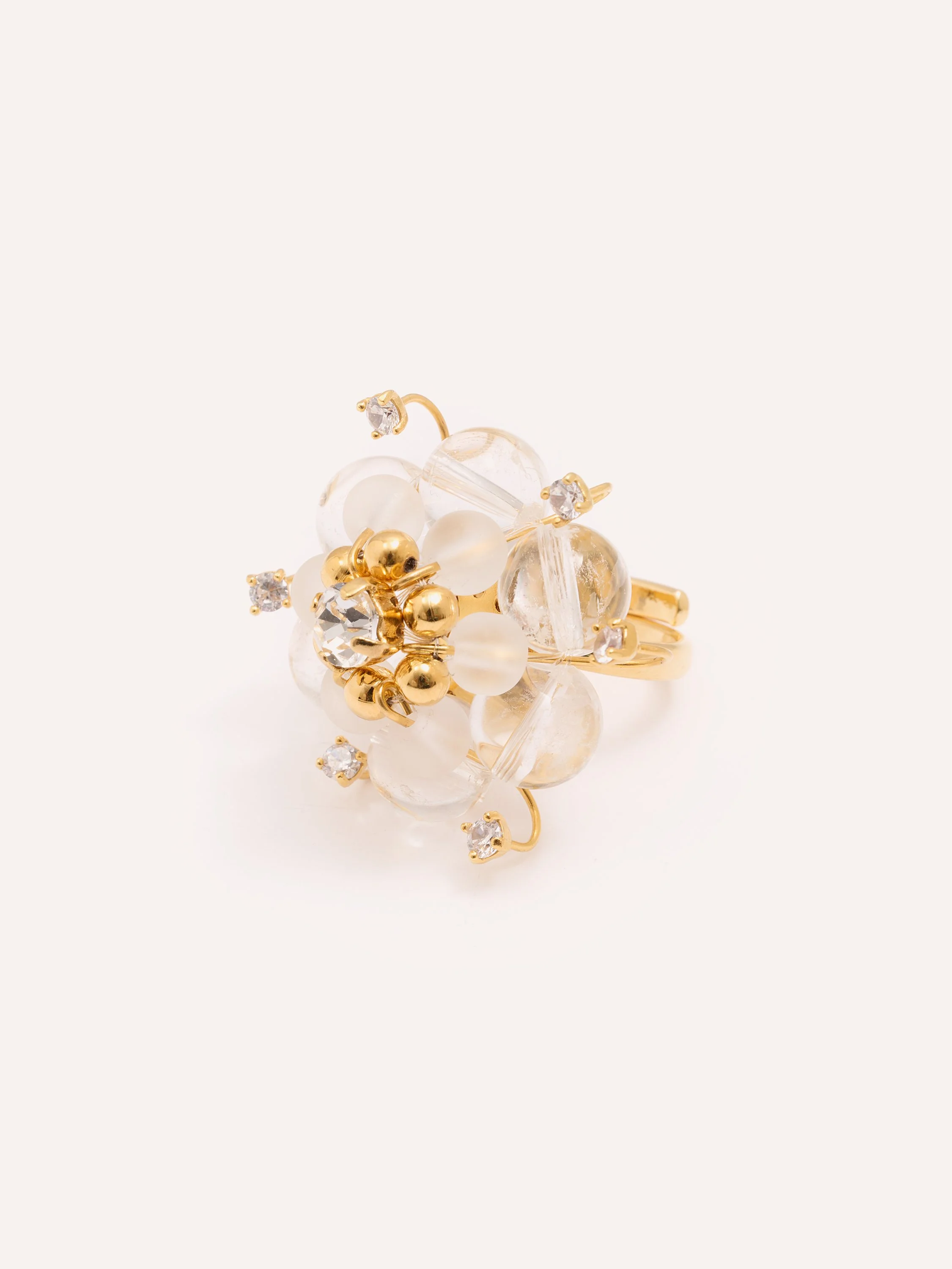 Clear Stone, Ring