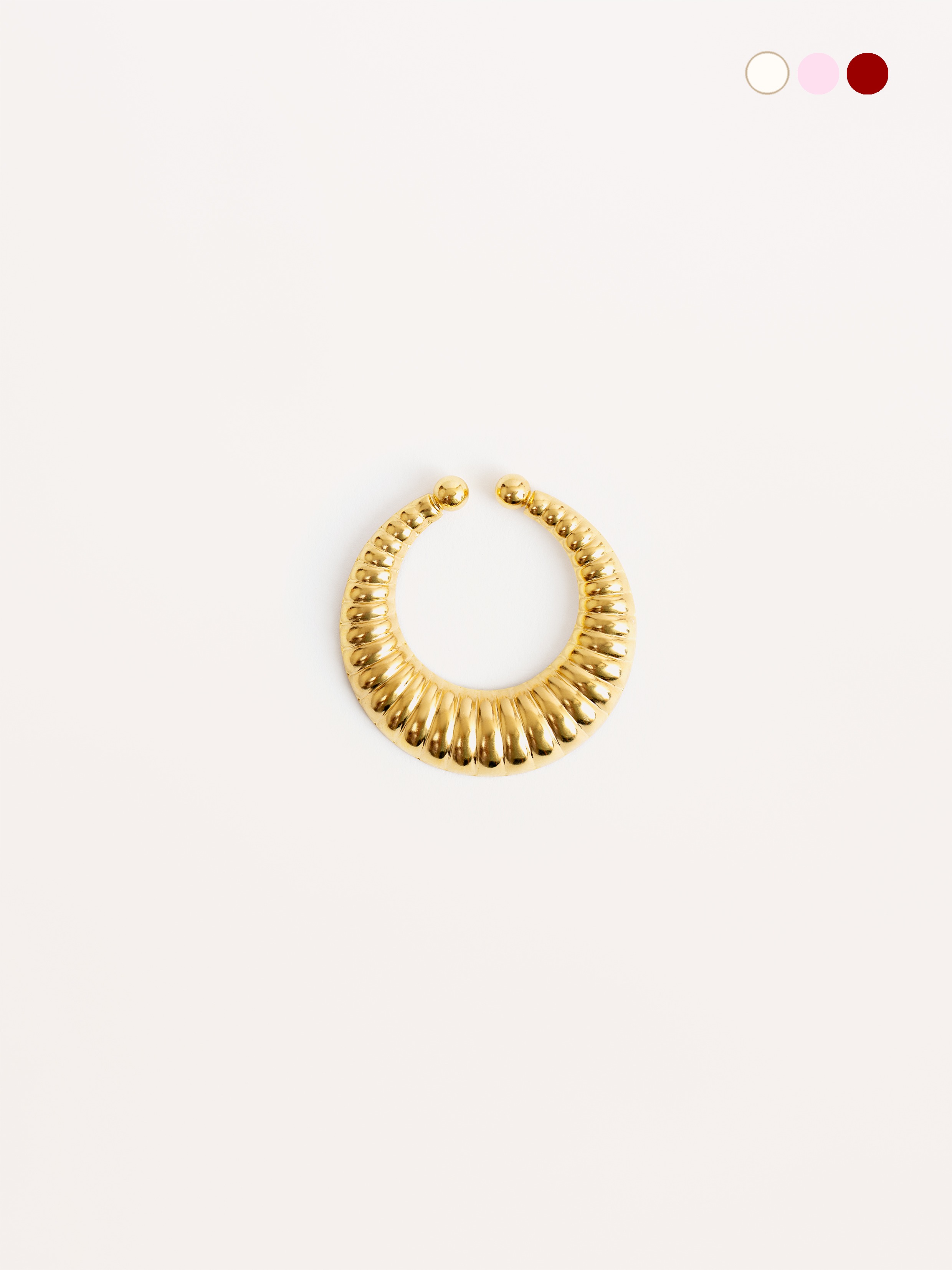 Moon Glaze Earcuff – Gold