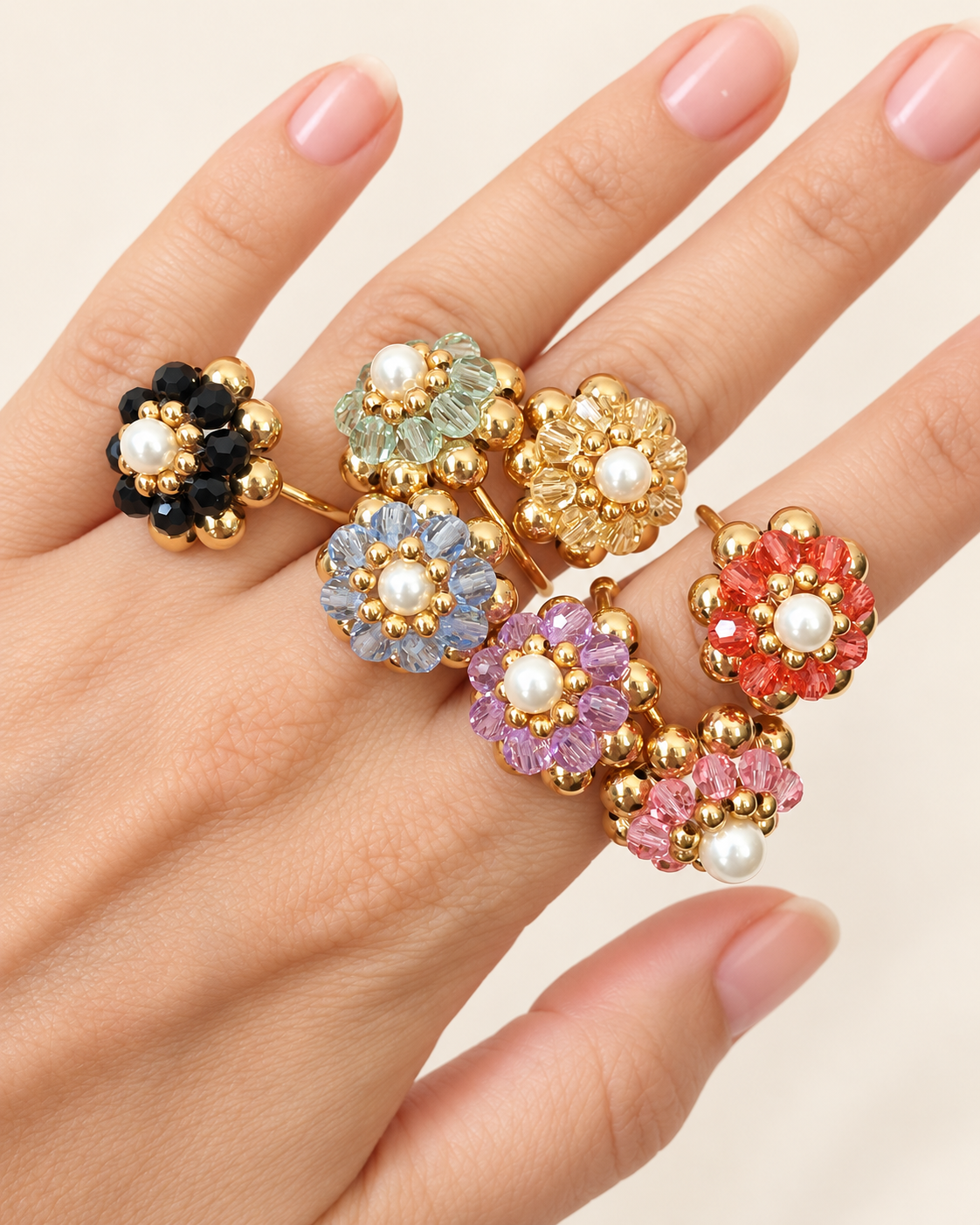 Sweet Dreams ring & earcuff