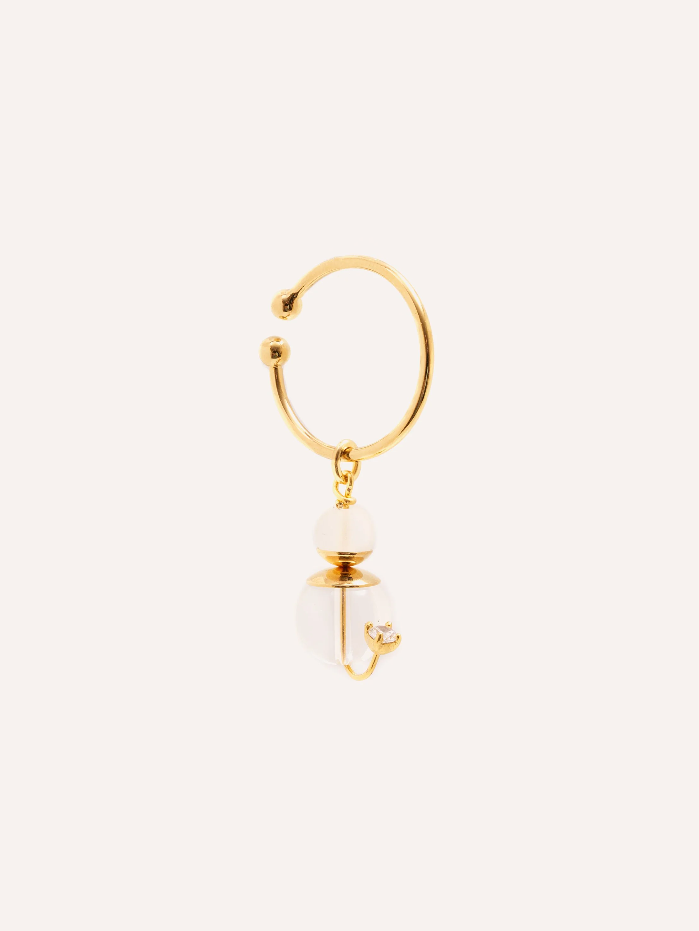 Clear Stone, Fake Piercing