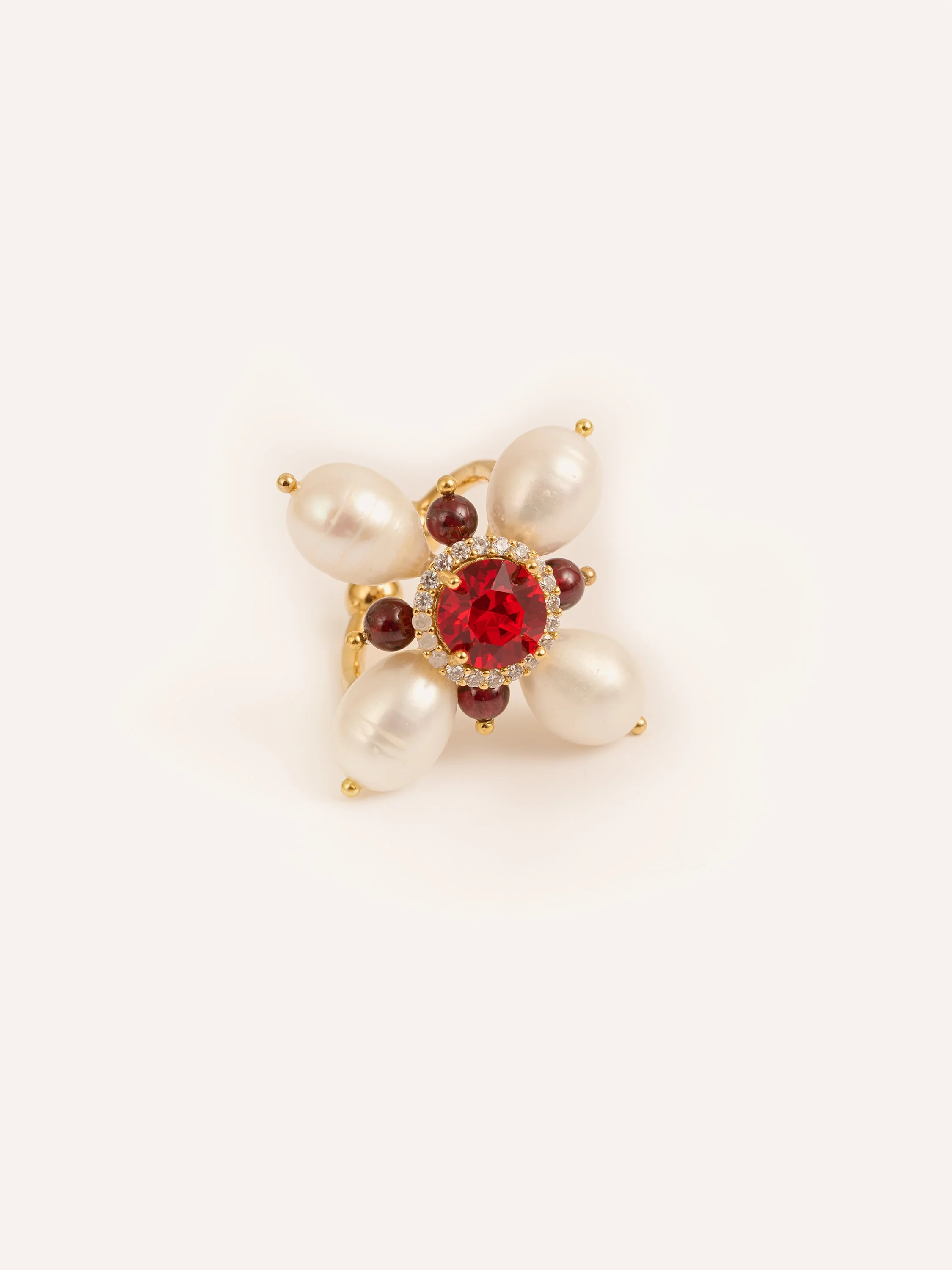 Garden Of Morvi ring red