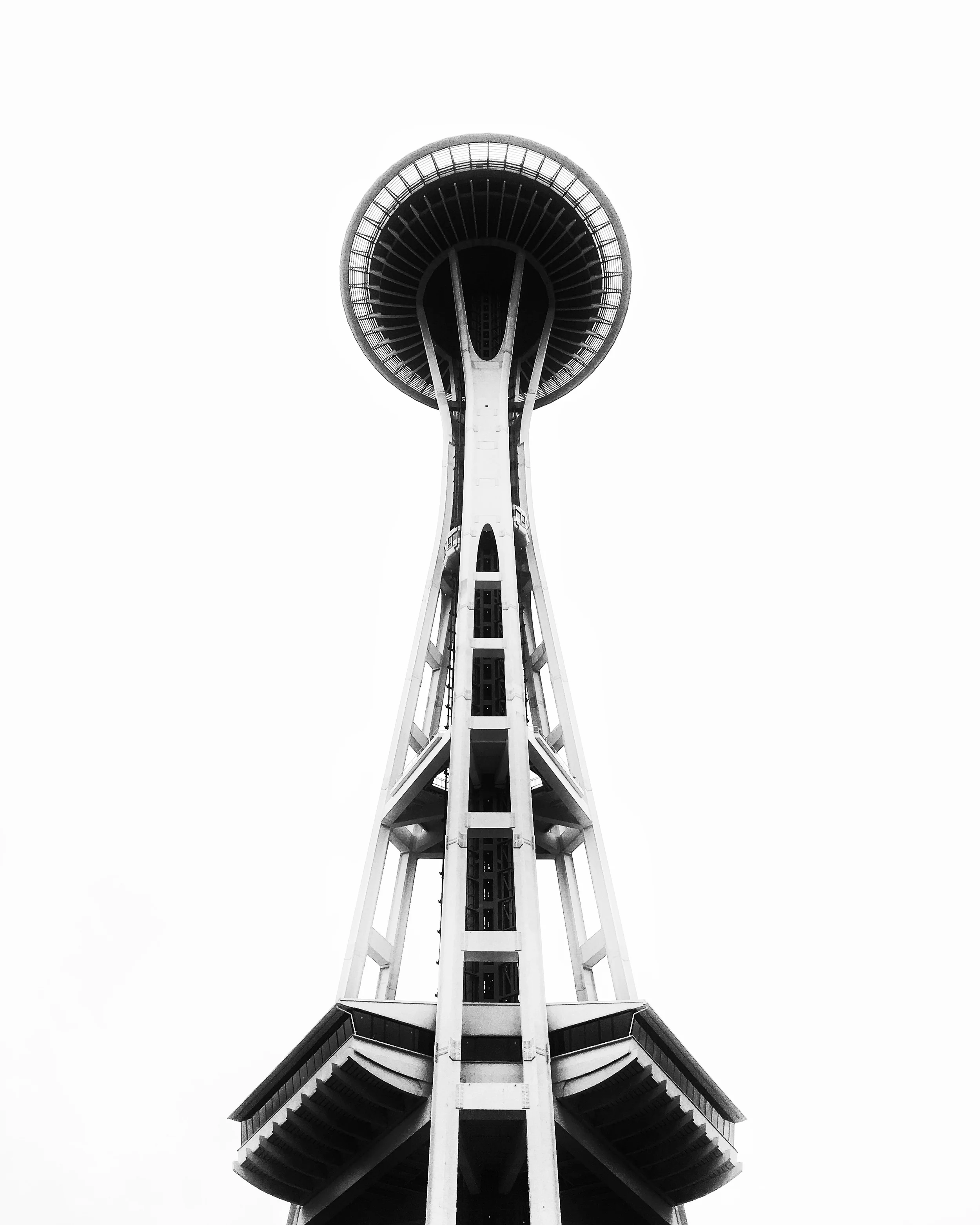 7/8 Photo: Space Needle. Fun fact it is not the highest point in Seattle in which to get a view, but it certainly is expensive!