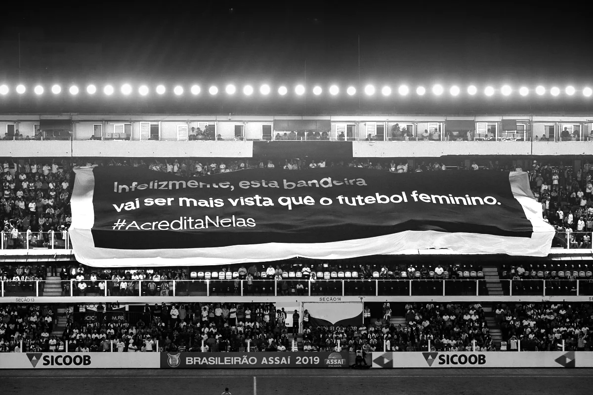 Woman Soccer Campaign - Conscience Flag Stunt