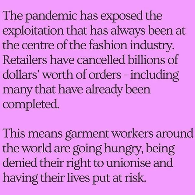 Slides from @venetialamanna : we must fight for oppressed people everywhere. Read these slides and take action today. #shopsustainable