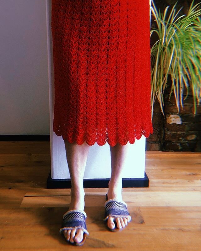 This crocheted vintage skirt is online now! Drawstring waist, would fit sizes M-XL. 🌈 &bull;
&bull;
&bull;
&bull;
#madeandmaker #shopsustainable #shopvintage #shopsmall #fishtown #queereye