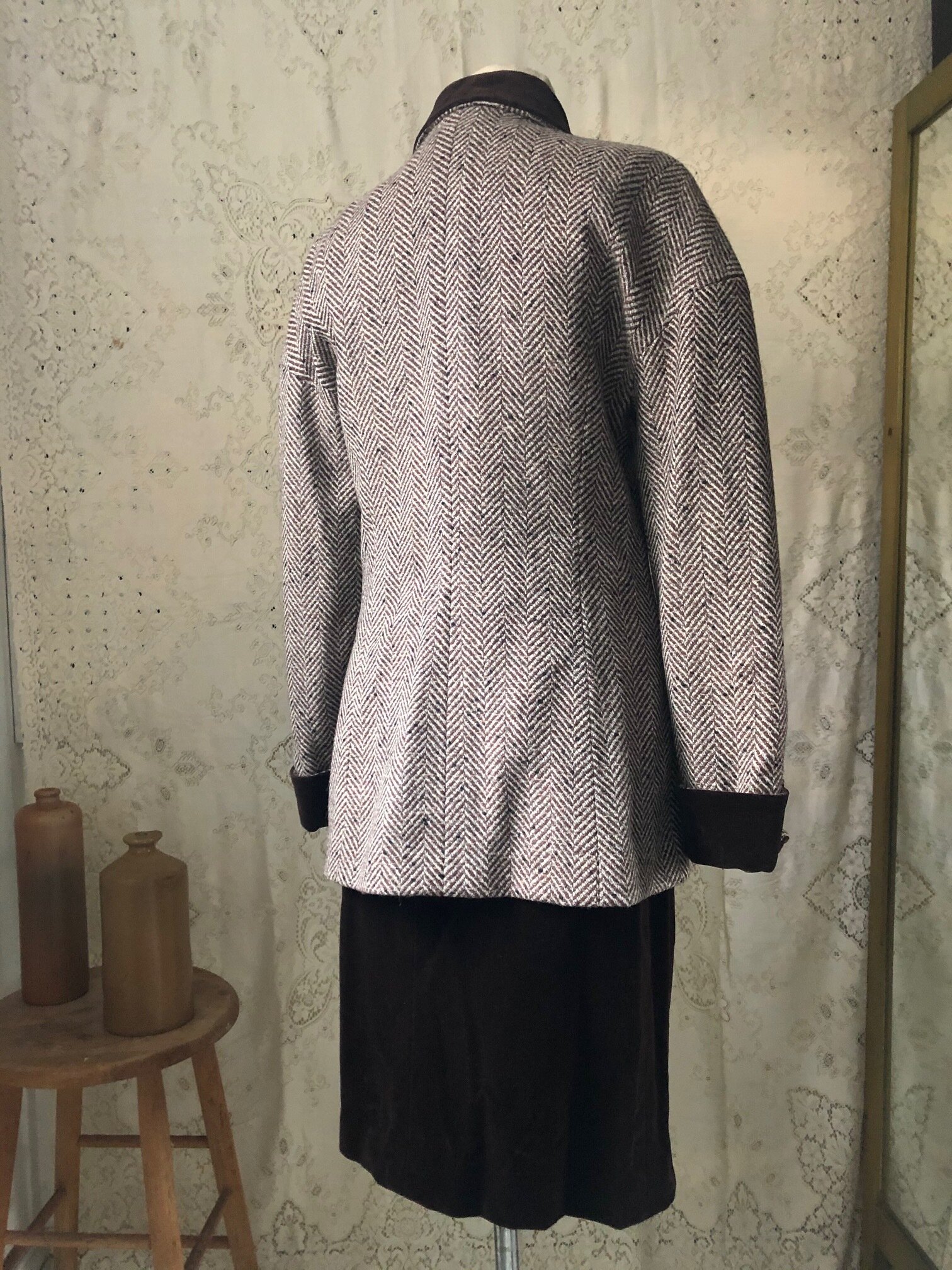 Vintage Chanel Herringbone Suit — Made and Maker