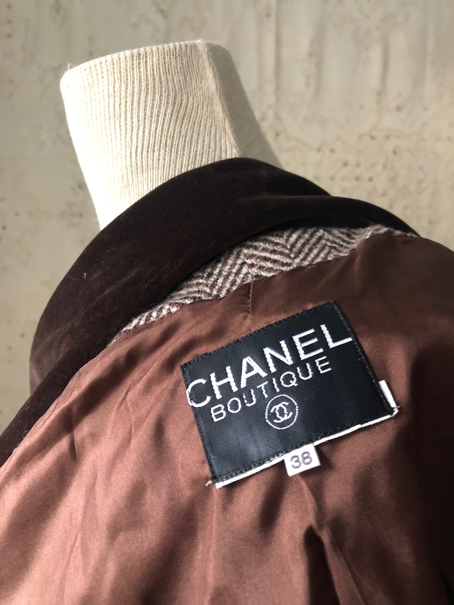 Vintage Chanel Herringbone Suit — Made and Maker