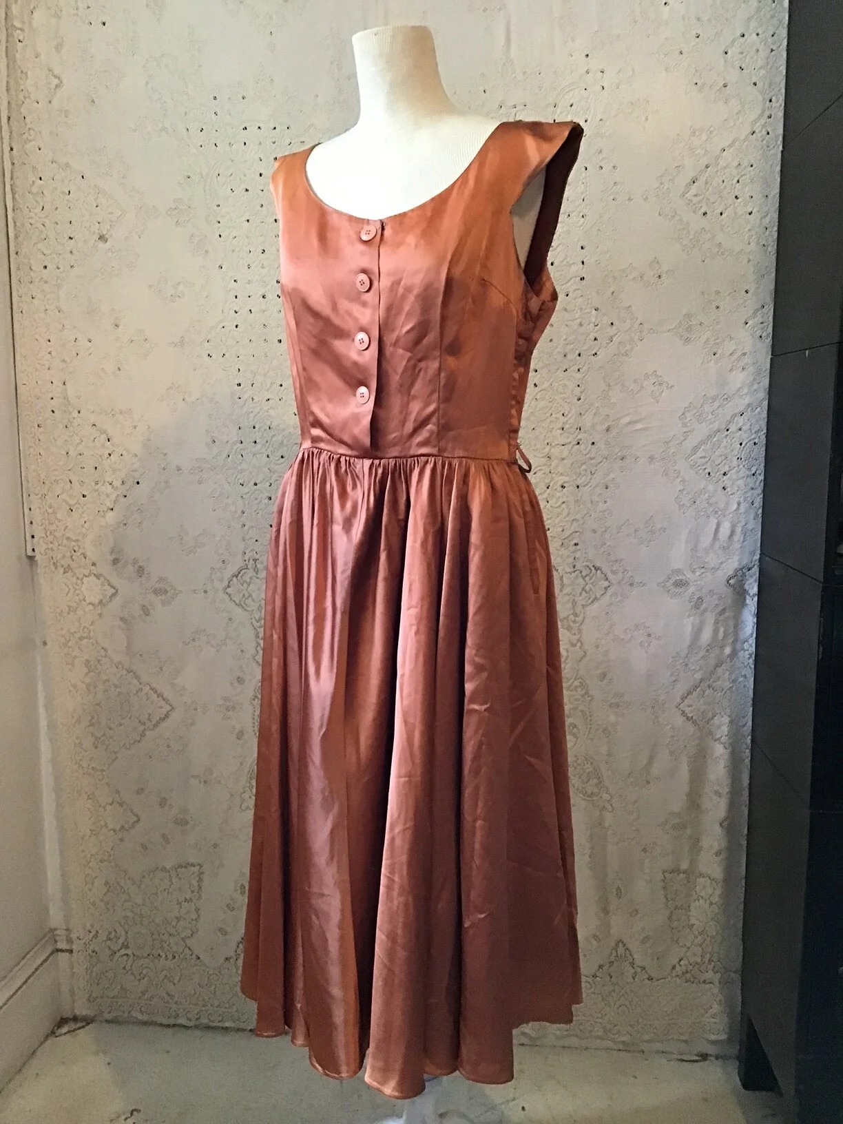 Satin Suzy Perrete Cocktail Dress