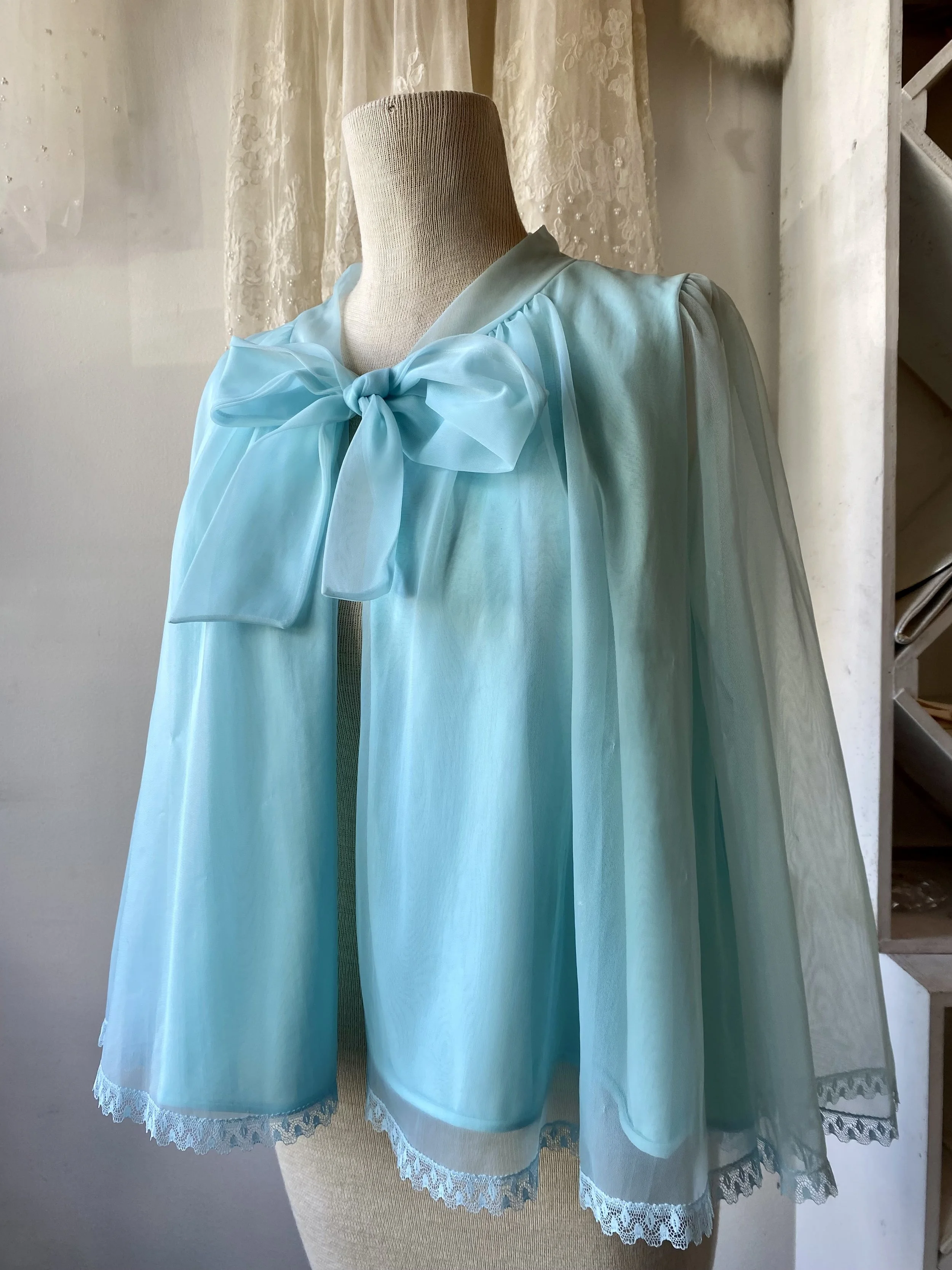 Icy Blue Bedroom Cape