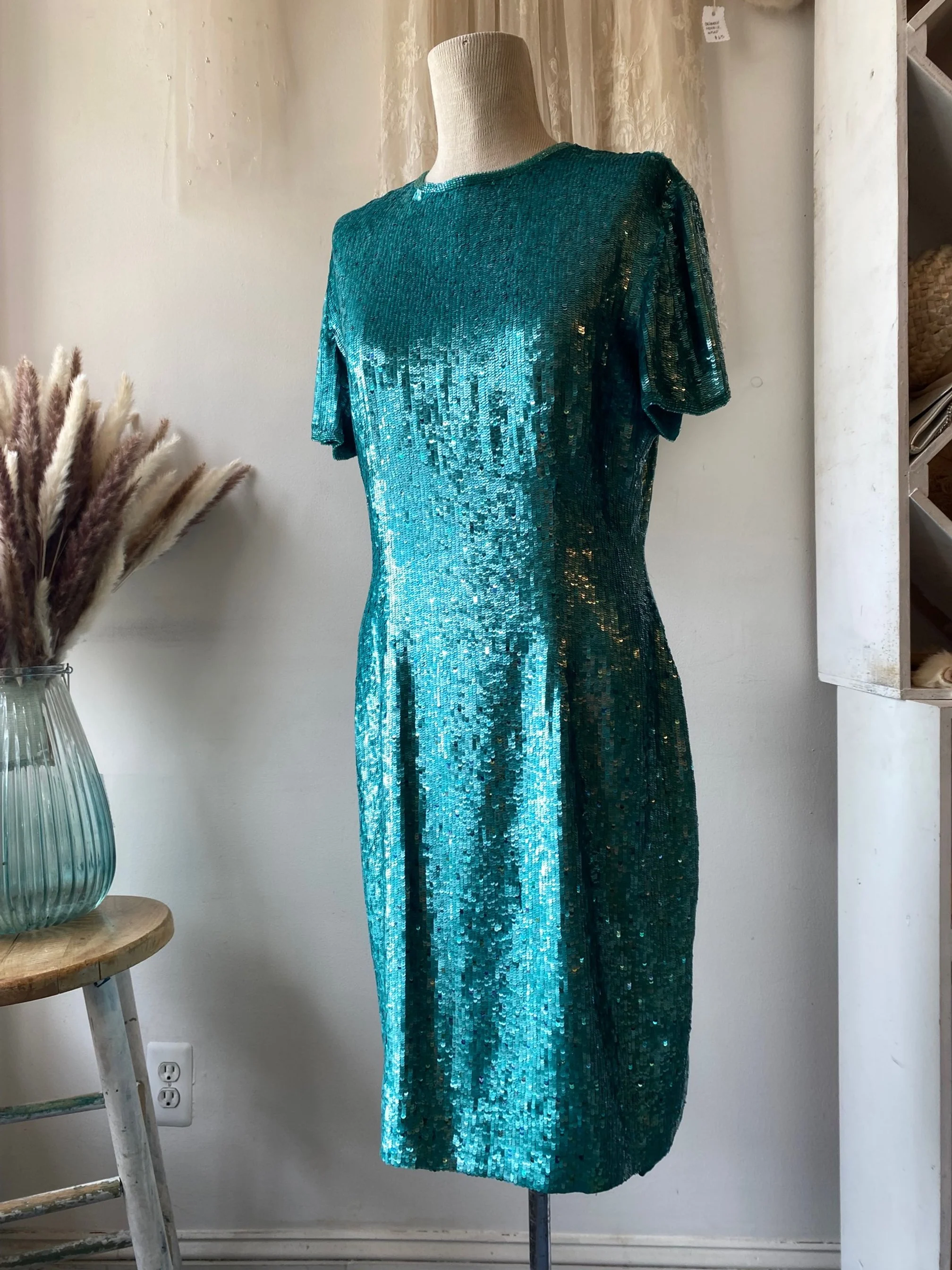 Sequin Naeem Khan Mini Dress