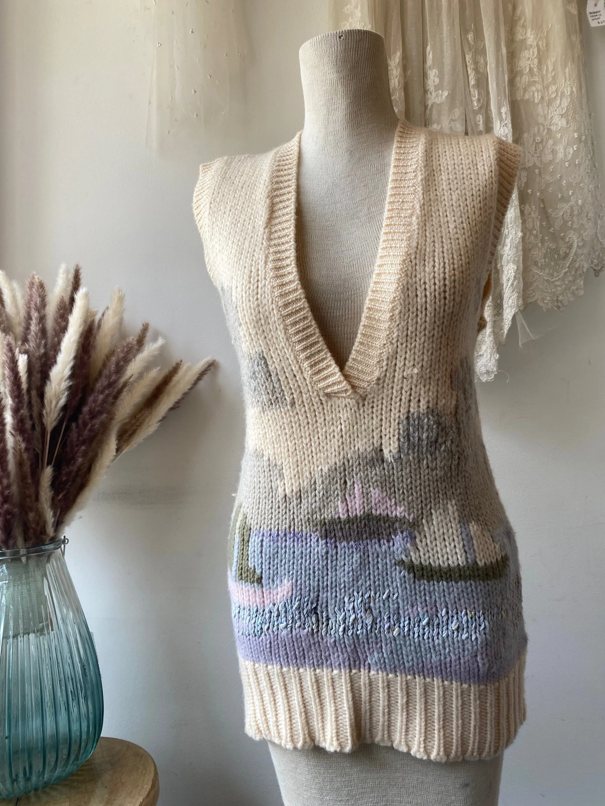 Sail Boat Sweater Vest