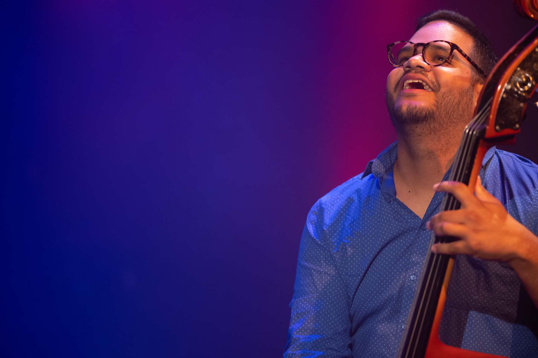  Manuel Alejandro Sánchez of the Miguel Siso Trio, Muziekpublique, 8 October 2022 