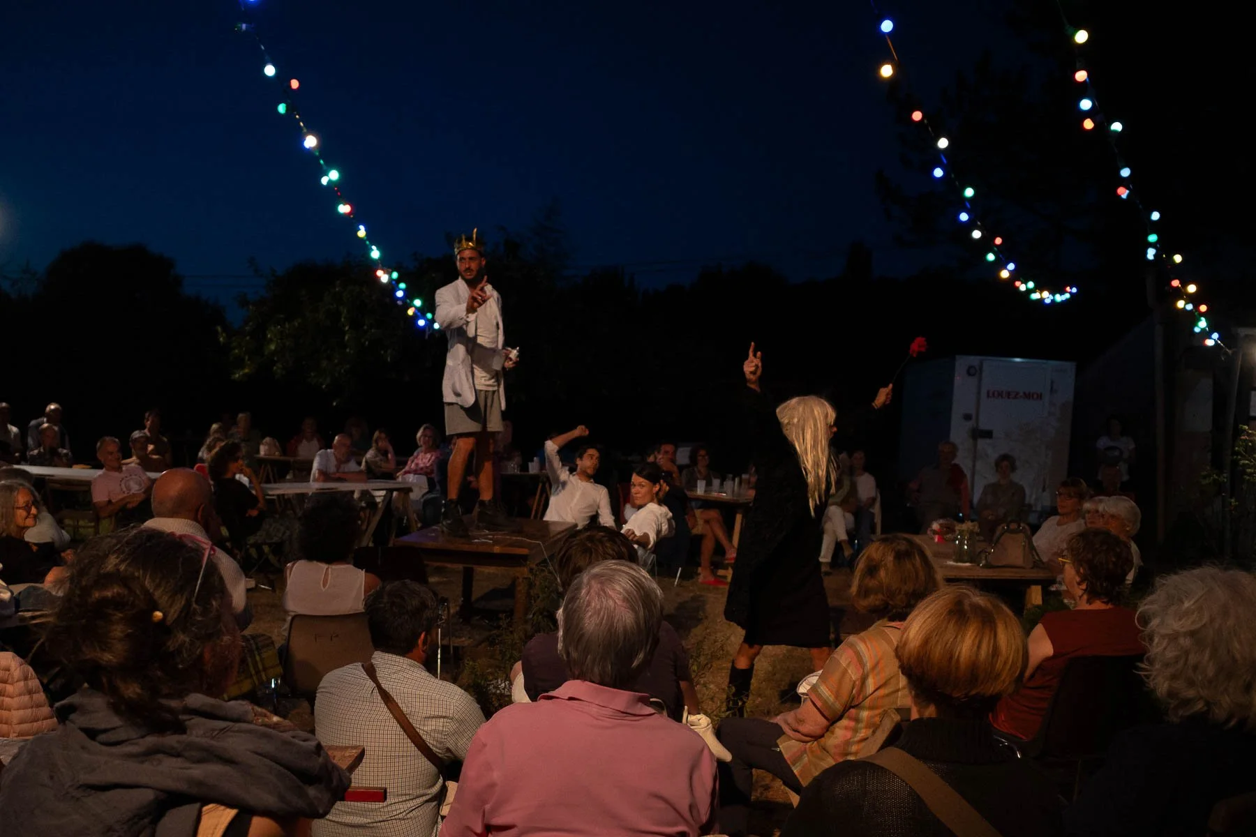  Performance of Shakespeare's Richard III at the Festival Pampa 