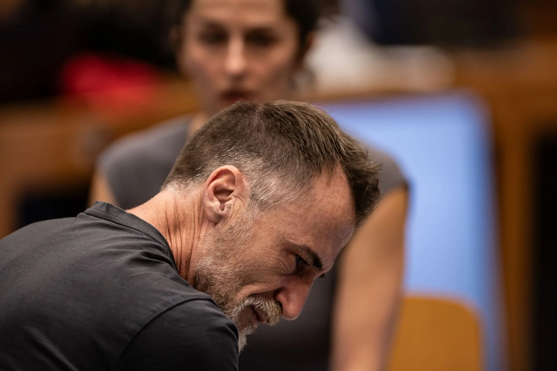  The  European Forum for Restorative Justice  brought the Spanish theatre company  Proyecto 43-2  to Brussels to perform scenes from their powerful drama La Mirada del Otro in front of MEPs in the European Parliament. 