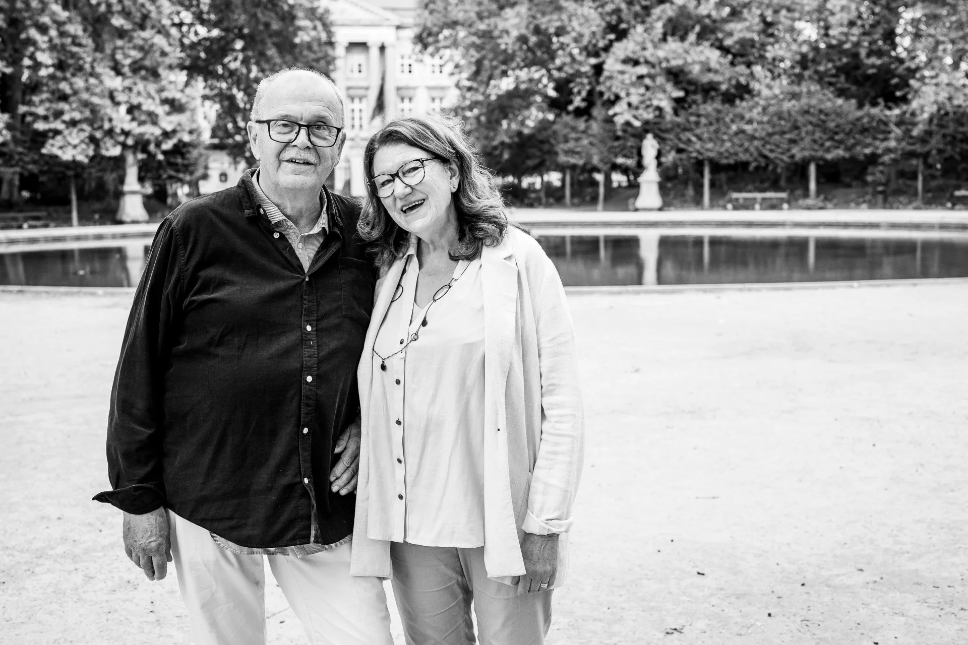  Celebrating her birthday in Brussels’ Parc Royal. 