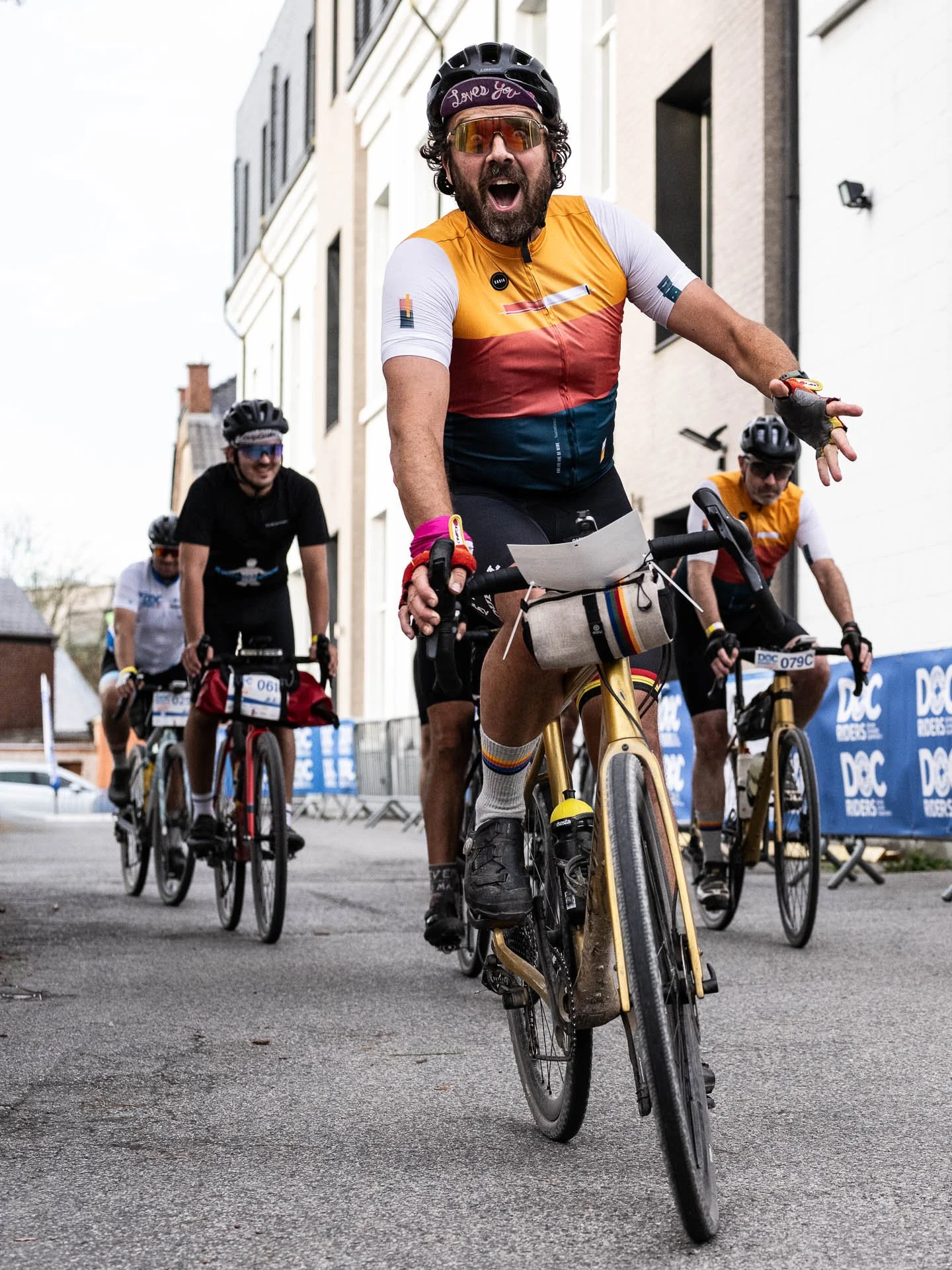  Médecins du Monde Doc’Riders sponsored 100/200km cycle ride 2026 – I’ve finished, and I’m about to run over the photographer! 