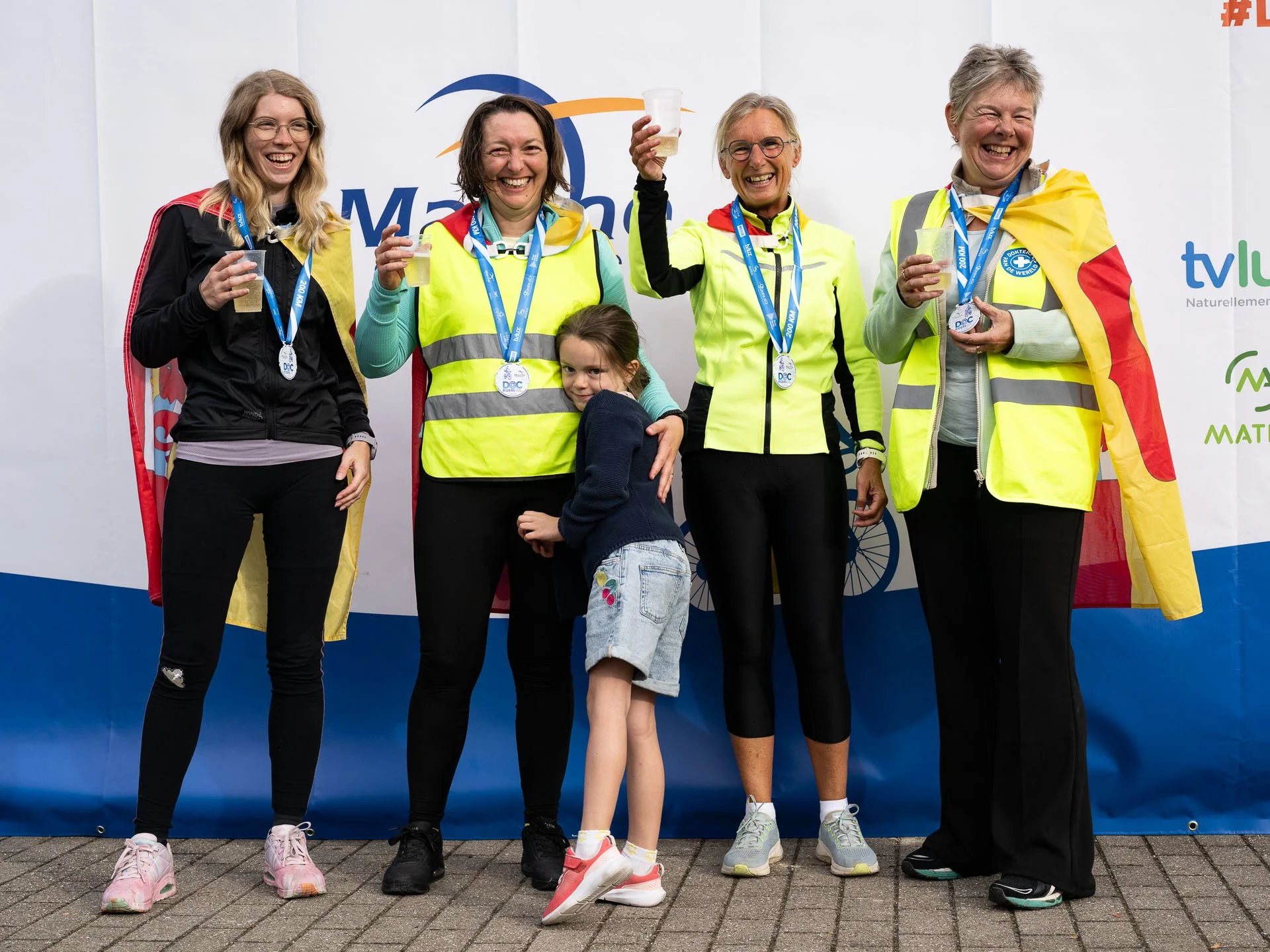 Médecins du Monde Doc’Riders sponsored 100/200km cycle ride 2026 – every team was a winner. 