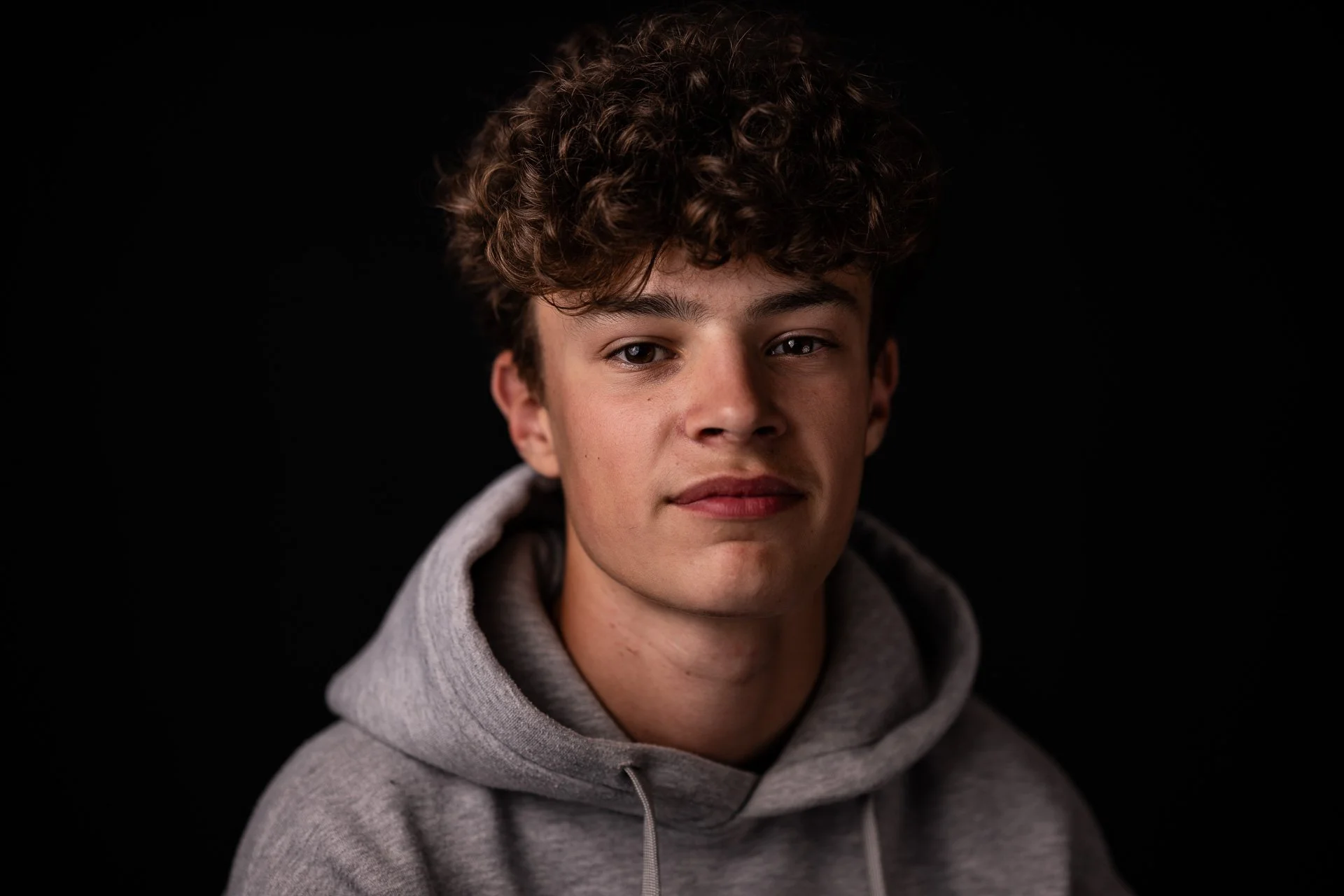 Impromptu portrait of a boy