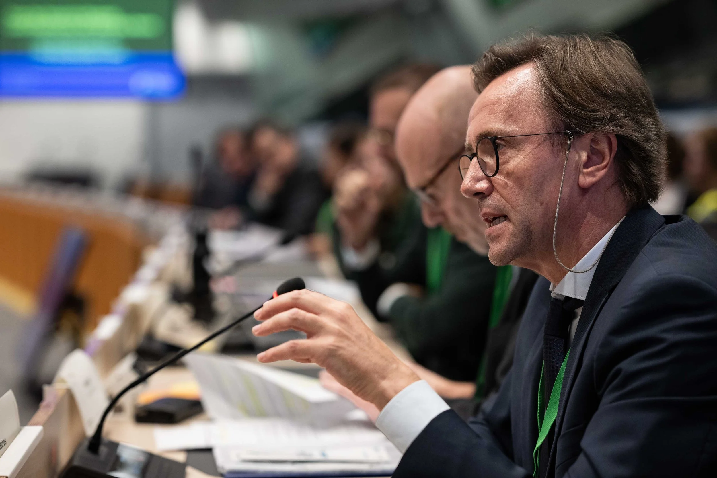 Speaker in a seminar during the Covenant of Mayors ceremony 2026