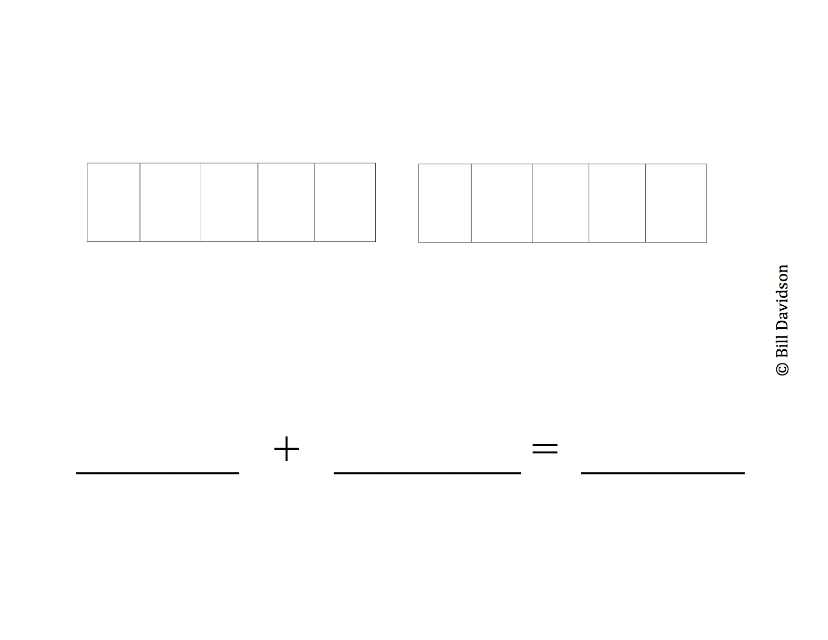 Adding with 5 frames inserts