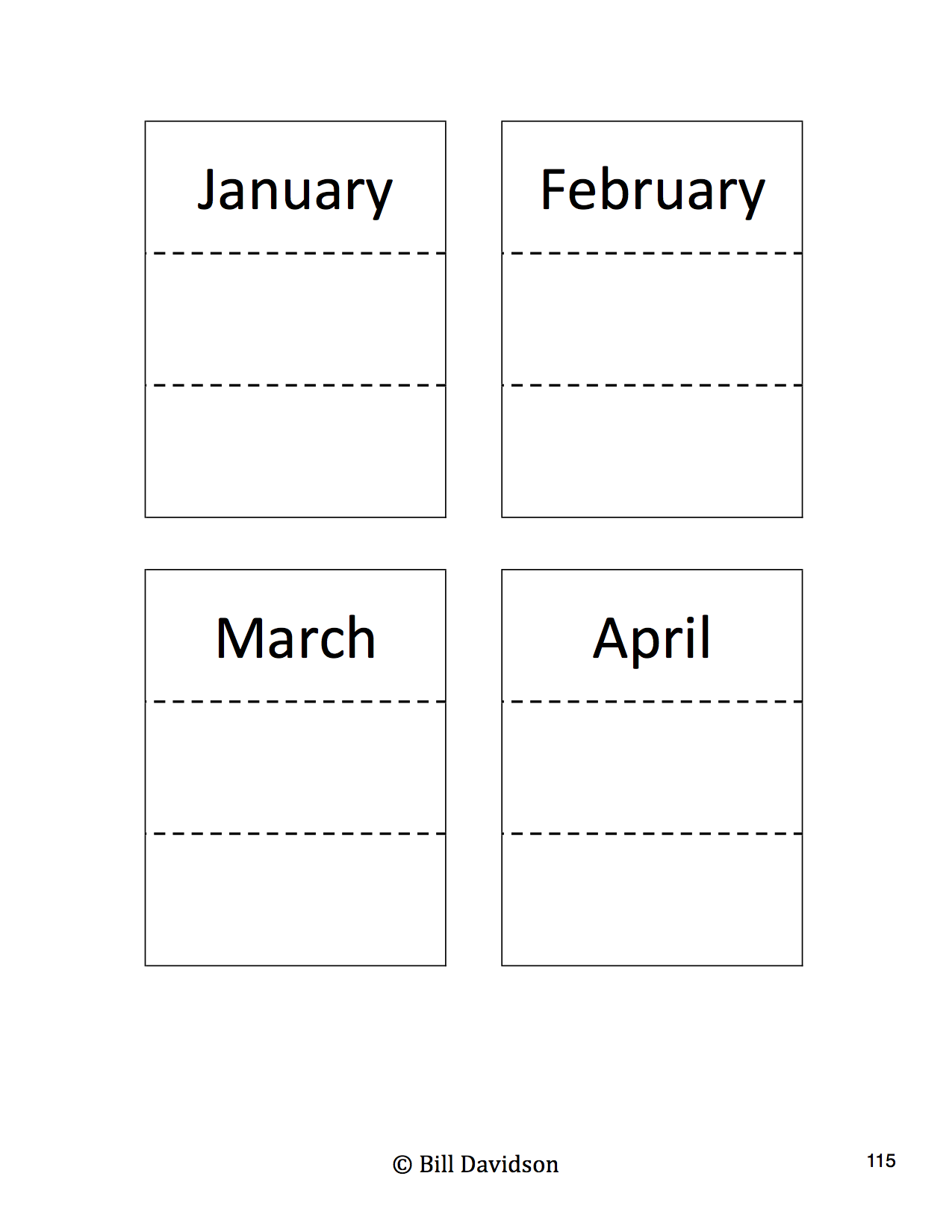 What Day or Month Comes Next? Flashcards