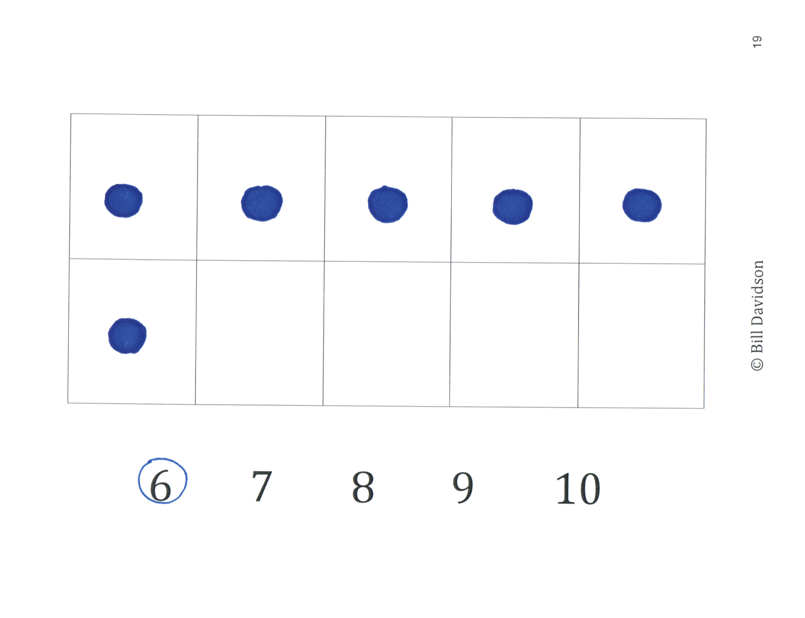 Numbers to 10 Recognition Inserts