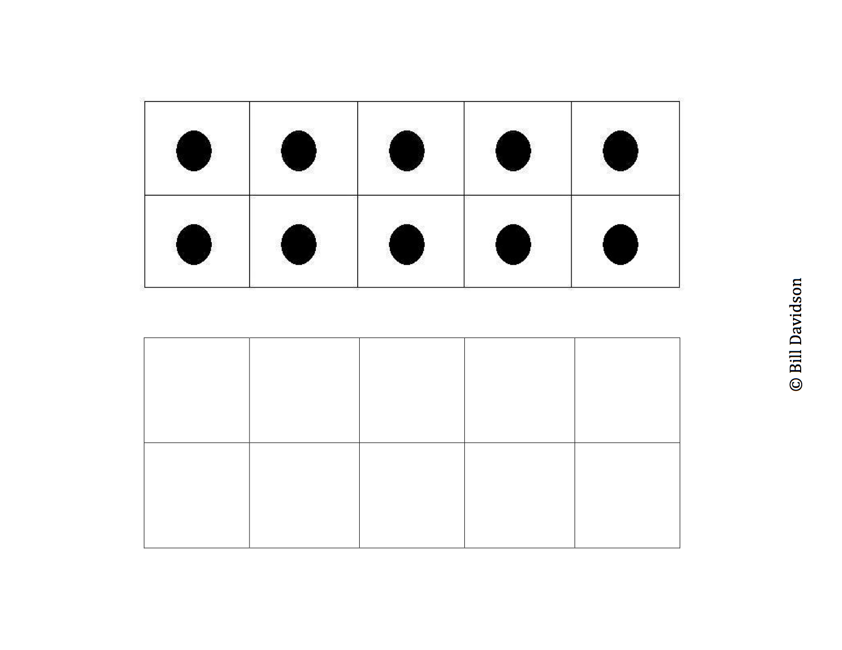 Double 10 Frame Inserts