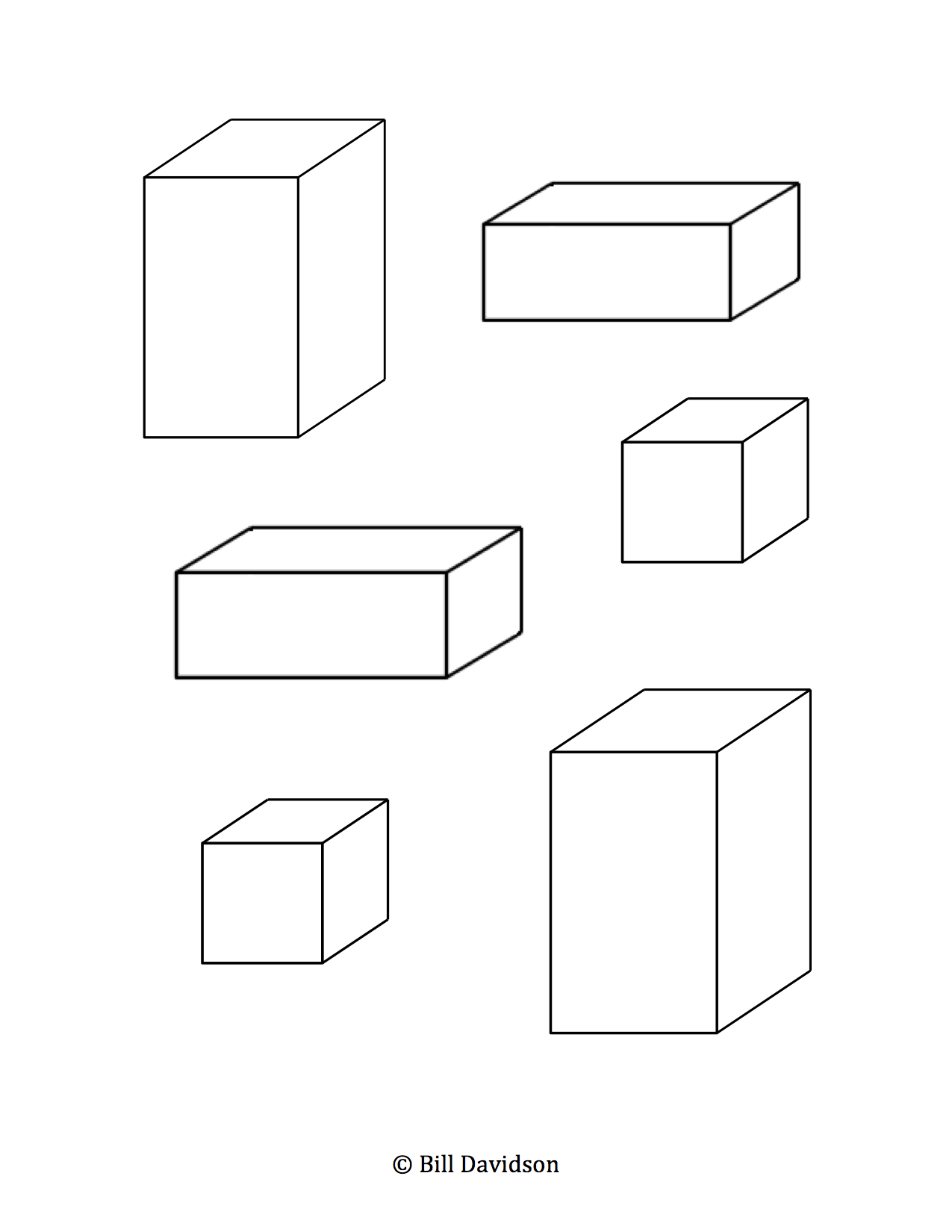 Blank Volume Worksheet Templates