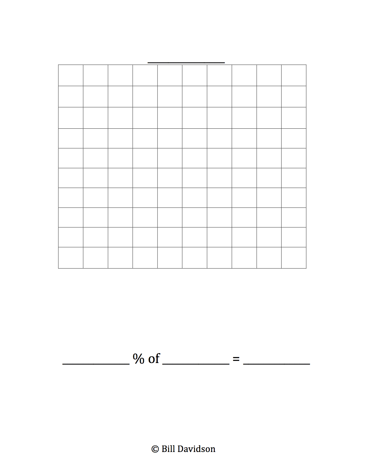 Percentage of a Quantity Insert