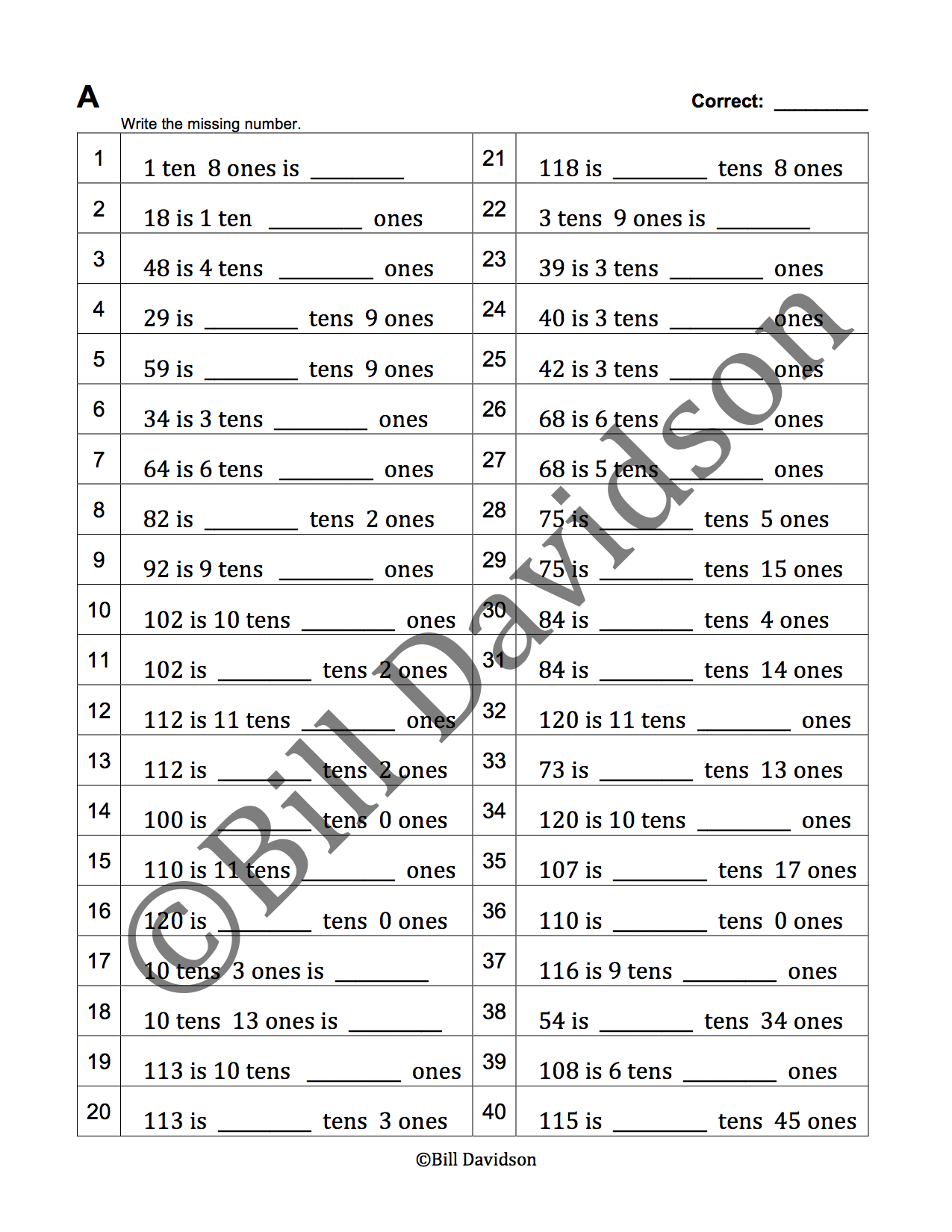 Unit form within 120 (2) — The Davidson Group