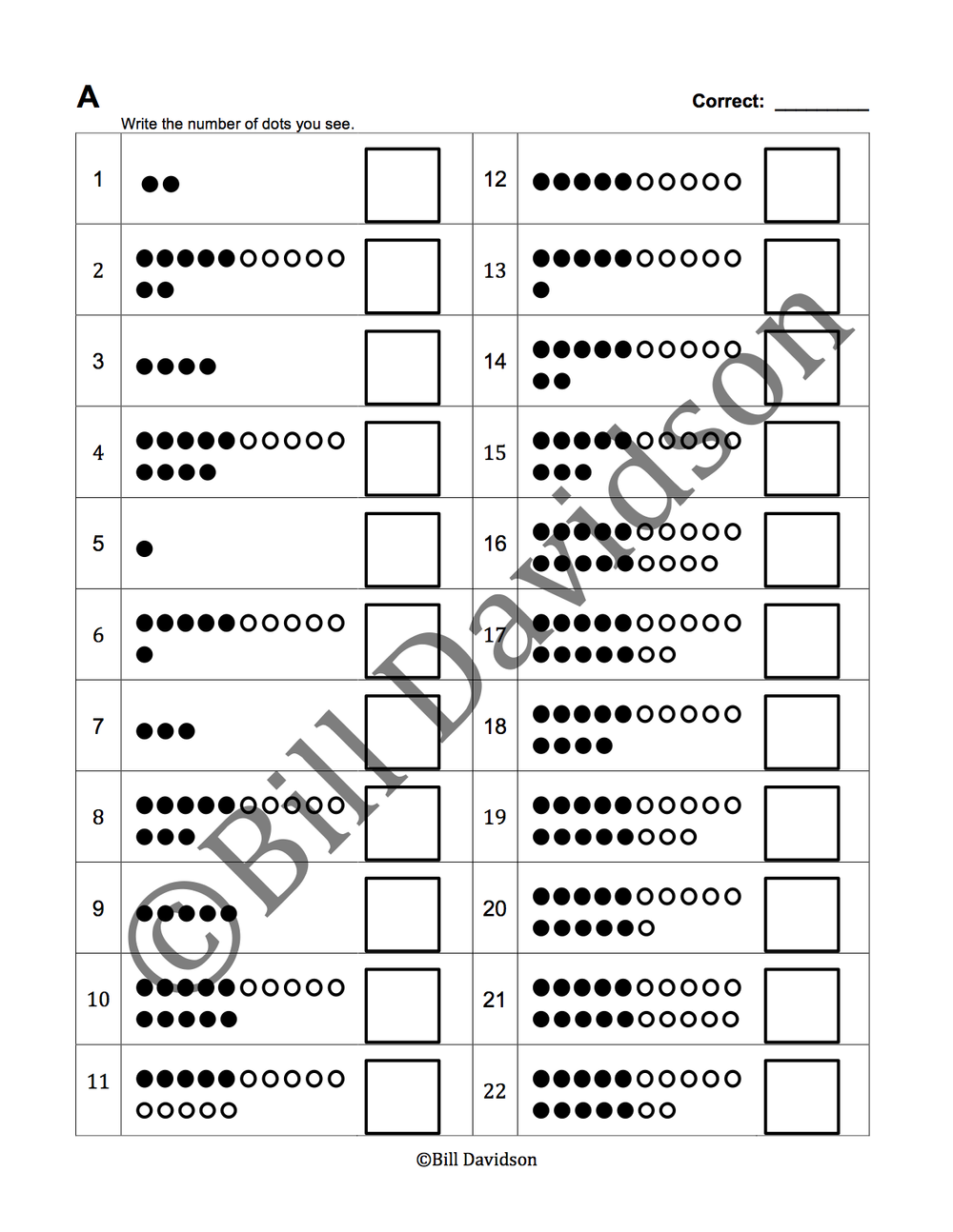 teen numbers with a rekenrek the davidson group