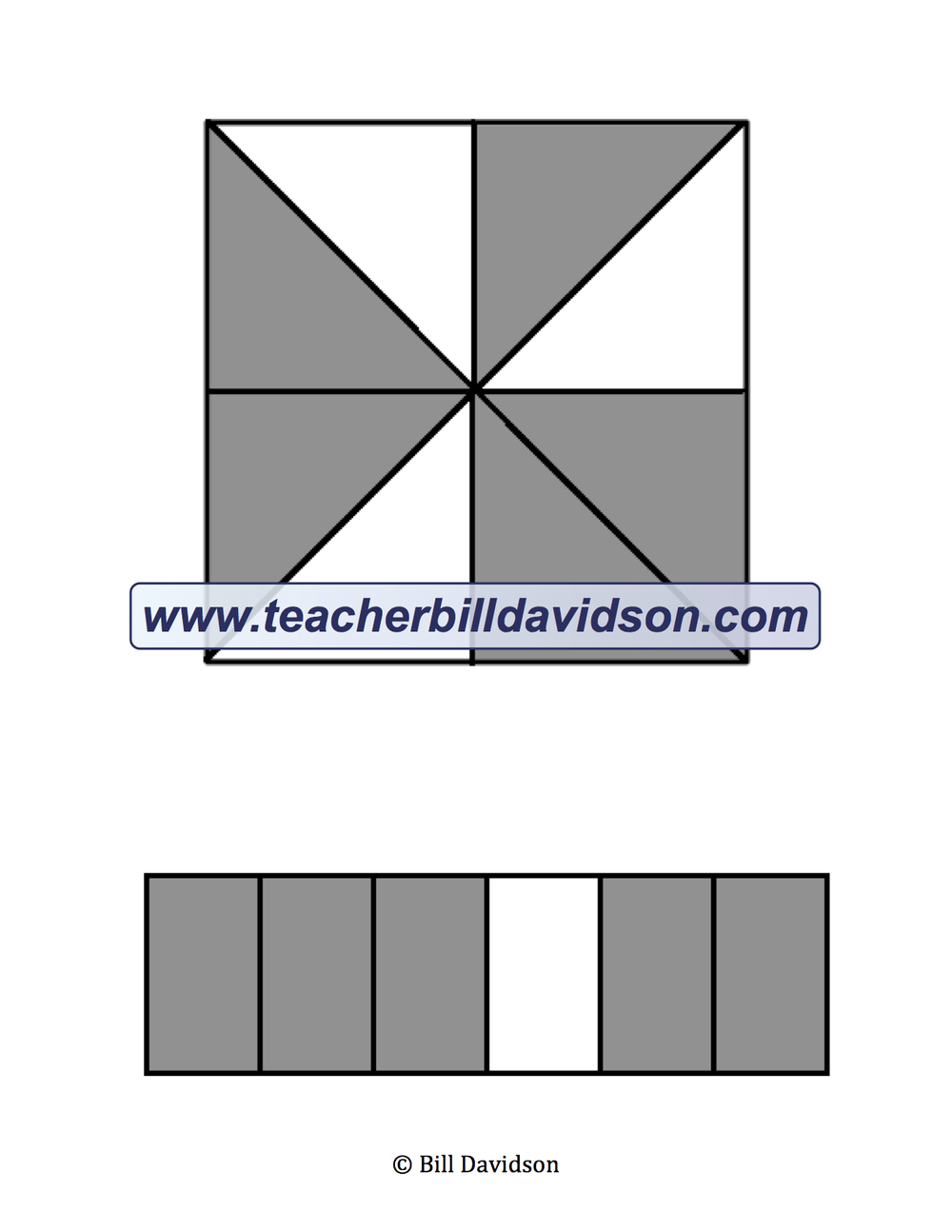 Shaded Fraction Cards — The Davidson Group