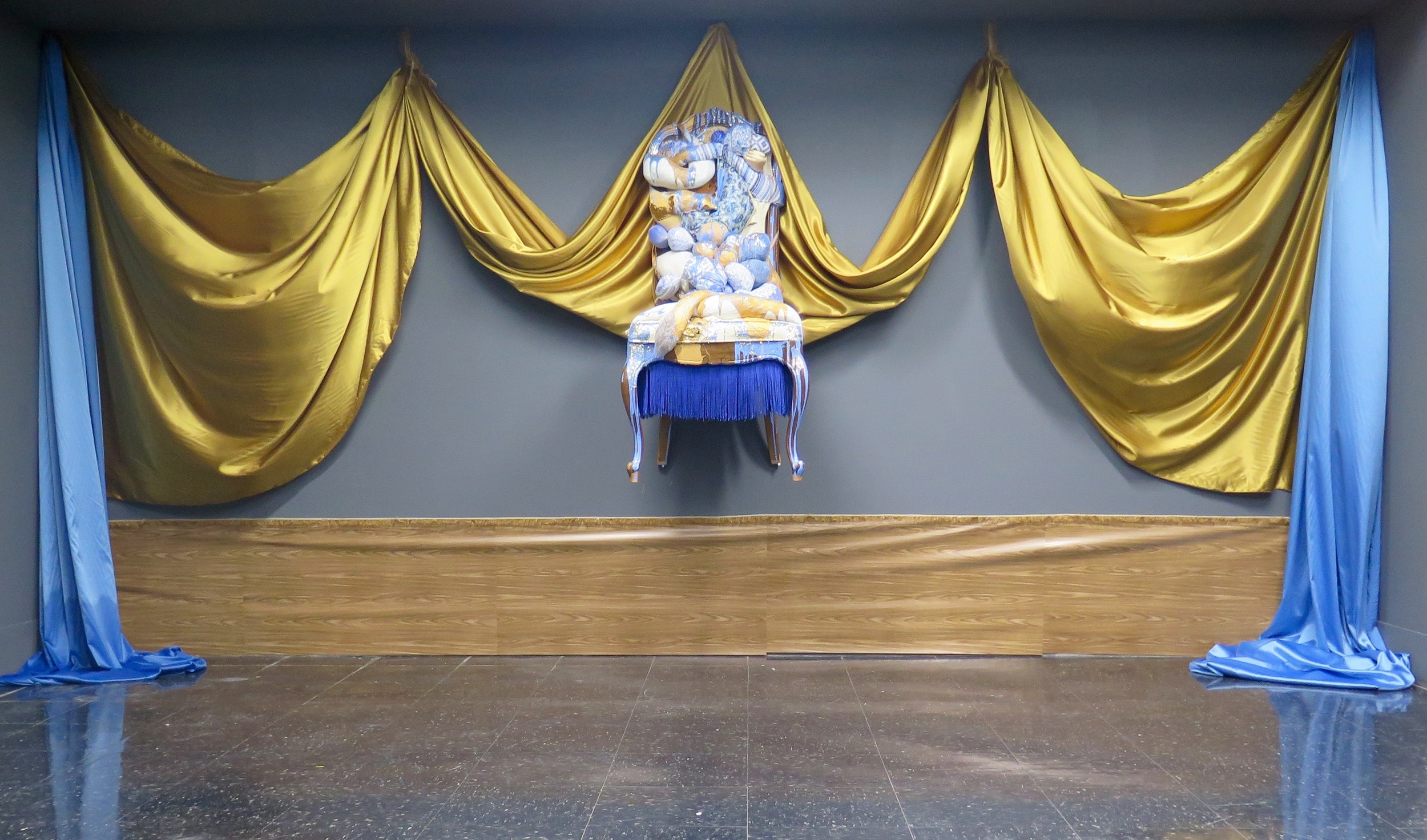 2016, Mother (fuckin) Mary Installation of first year MFA show at SMFA, Boston.