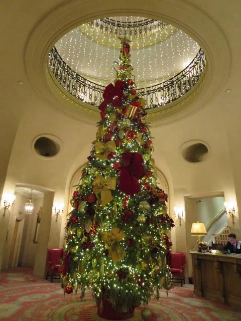Beautifully decorated at Christmas